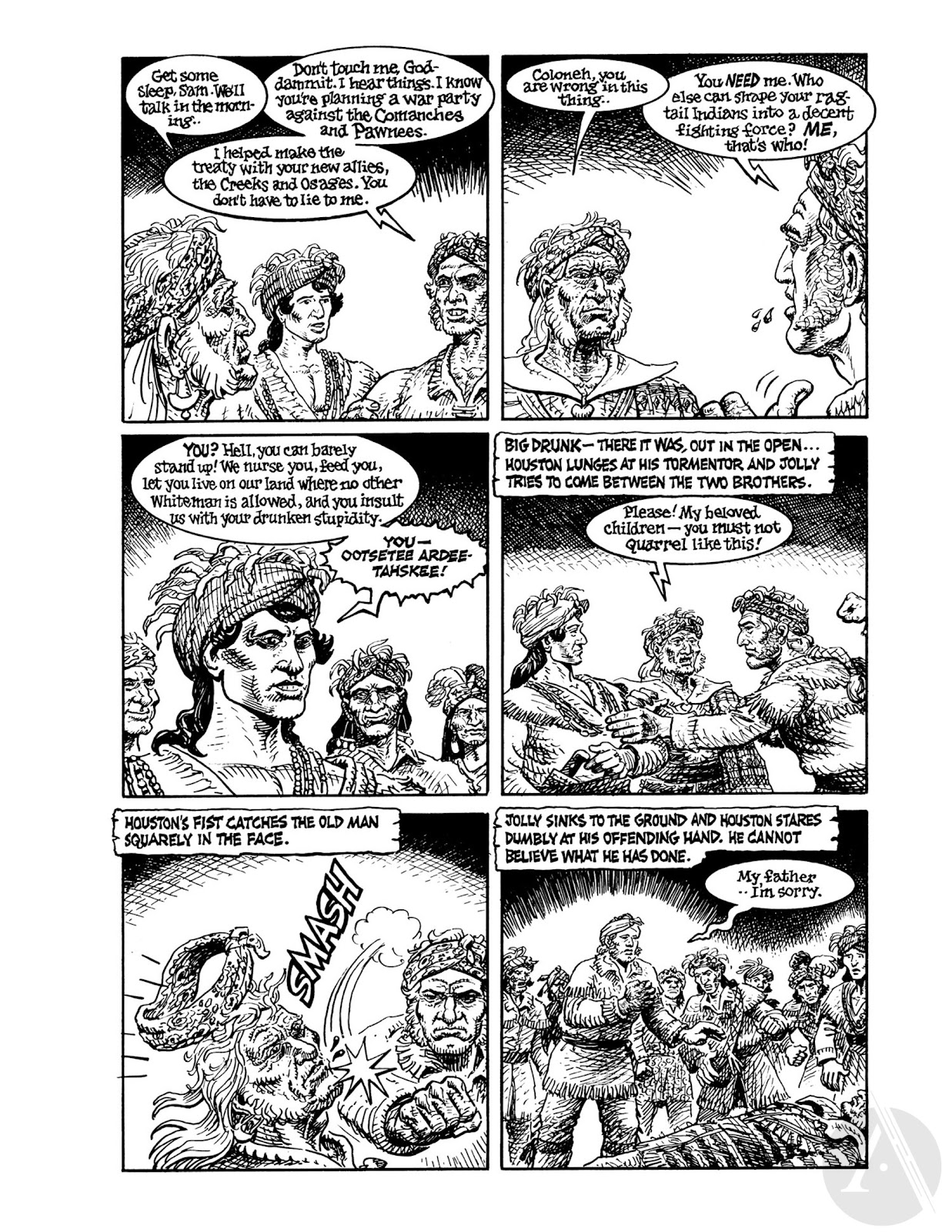 Indian Lover: Sam Houston & the Cherokees issue TPB - Page 61