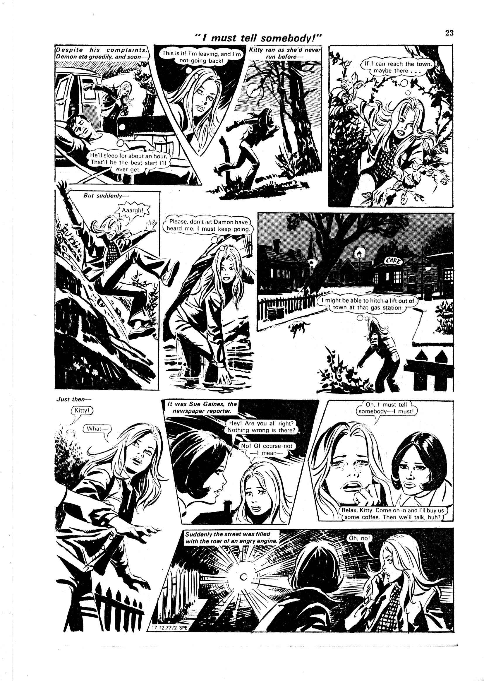 Read online Spellbound (1976) comic -  Issue #65 - 23
