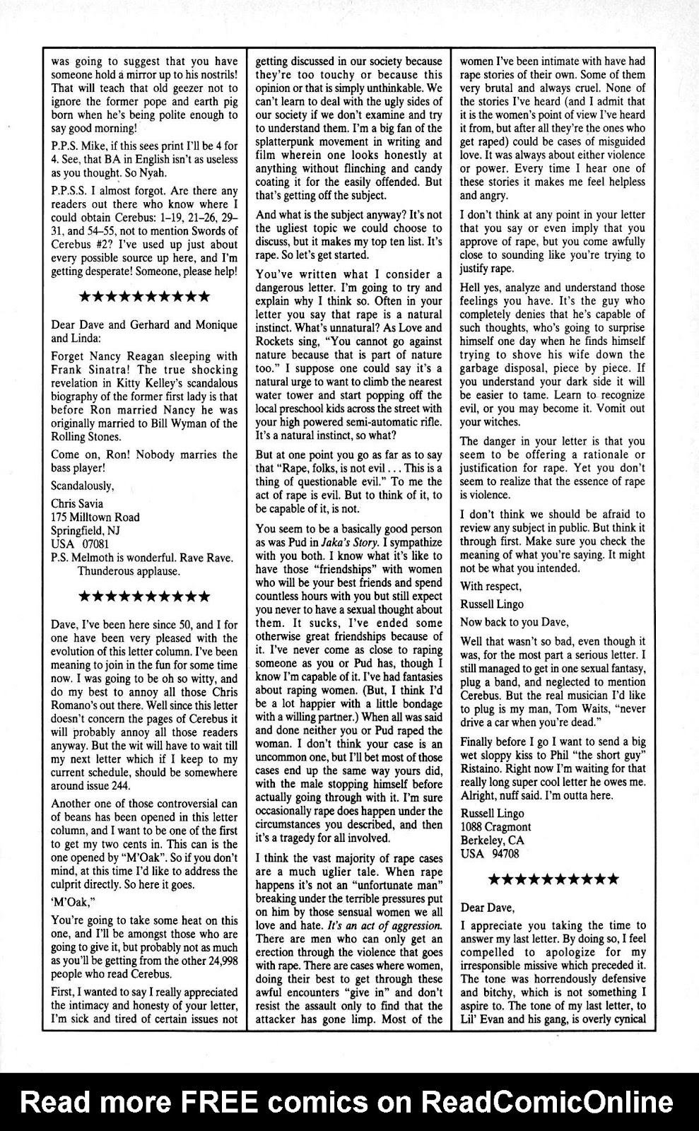 Cerebus issue 150 - Page 29