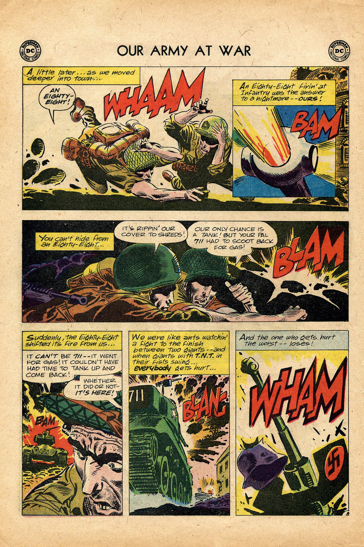 Read online Our Army at War (1952) comic -  Issue #86 - 10