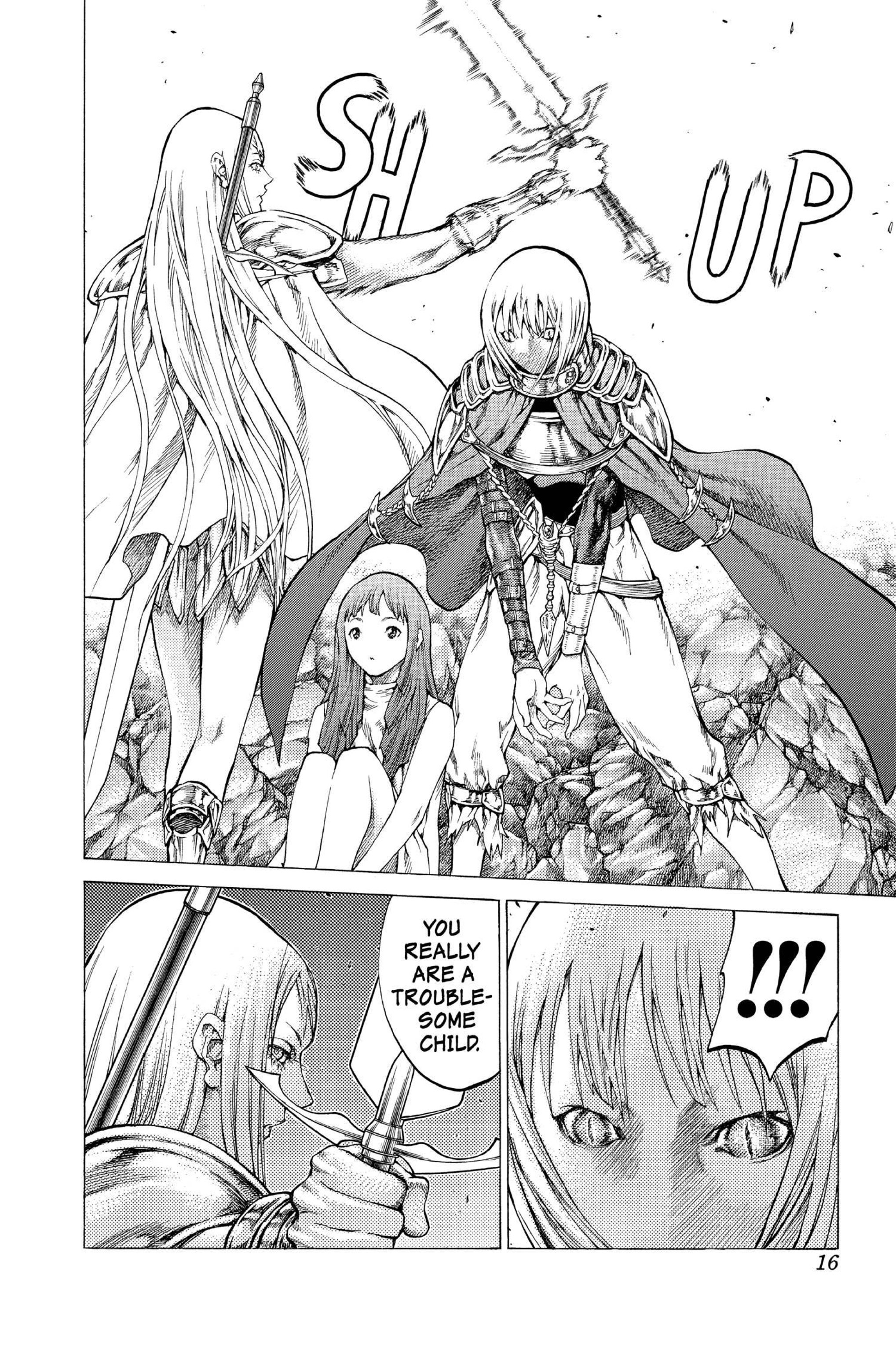 Read online Claymore comic -  Issue #9 - 16