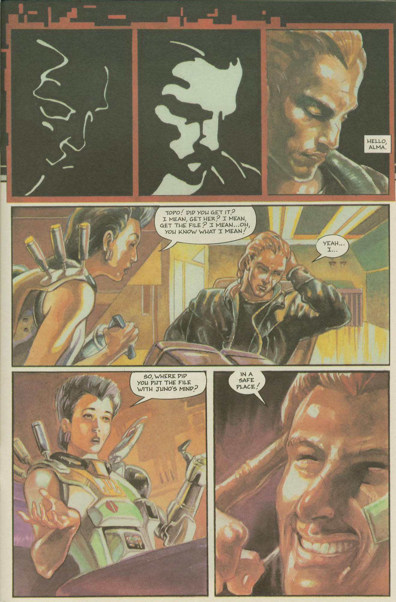 Read online Cyberpunk (1989) comic -  Issue #2 - 20