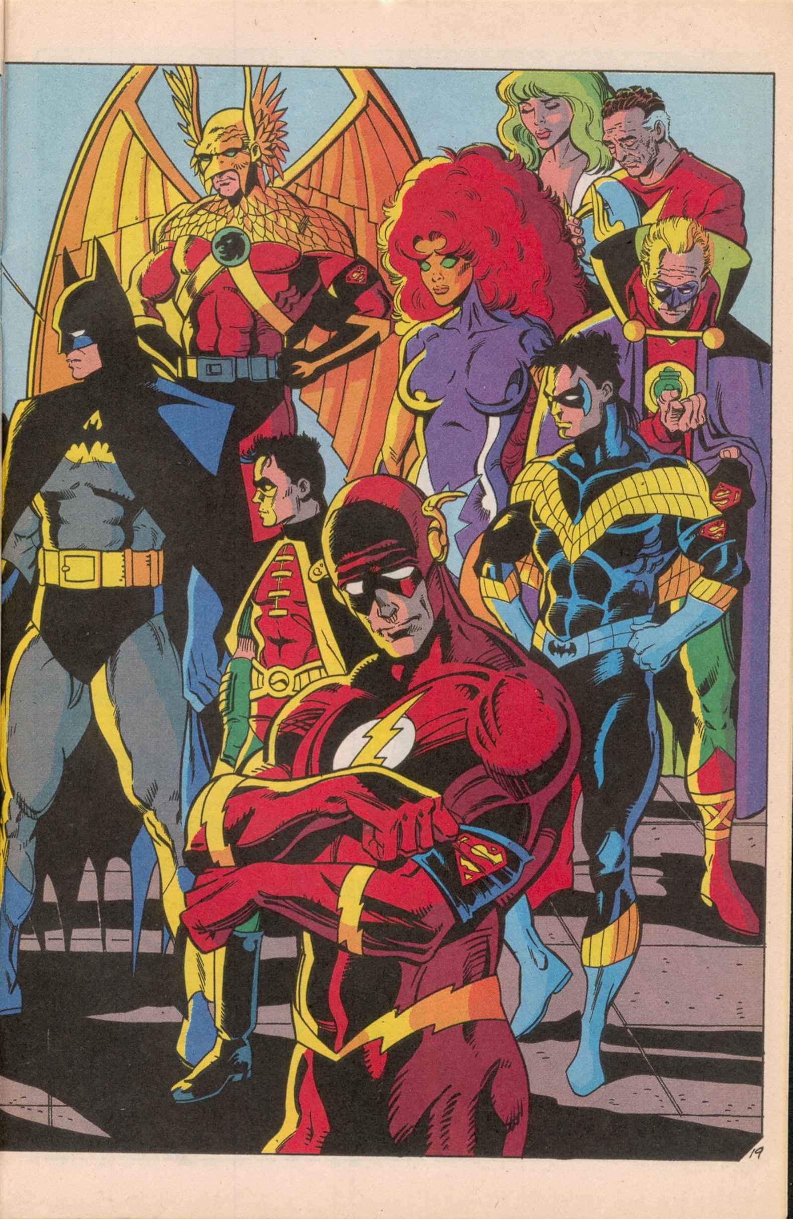 Read online Justice League America comic -  Issue #70 - 32