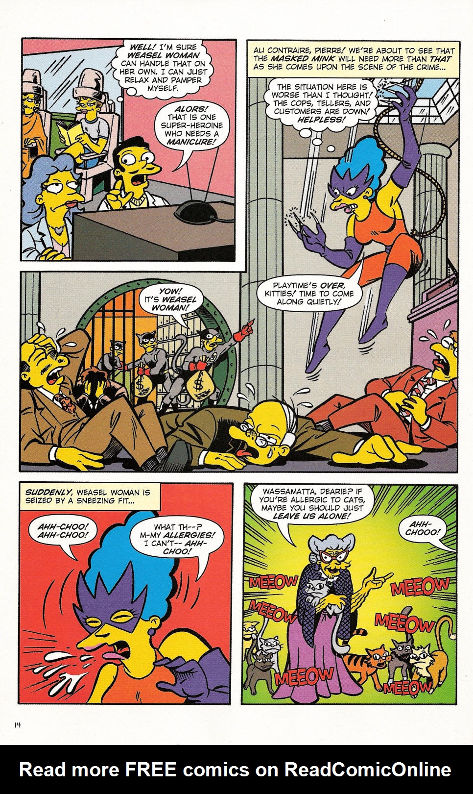 Read online Bongo Comics Presents Simpsons Super Spectacular comic -  Issue #3 - 11