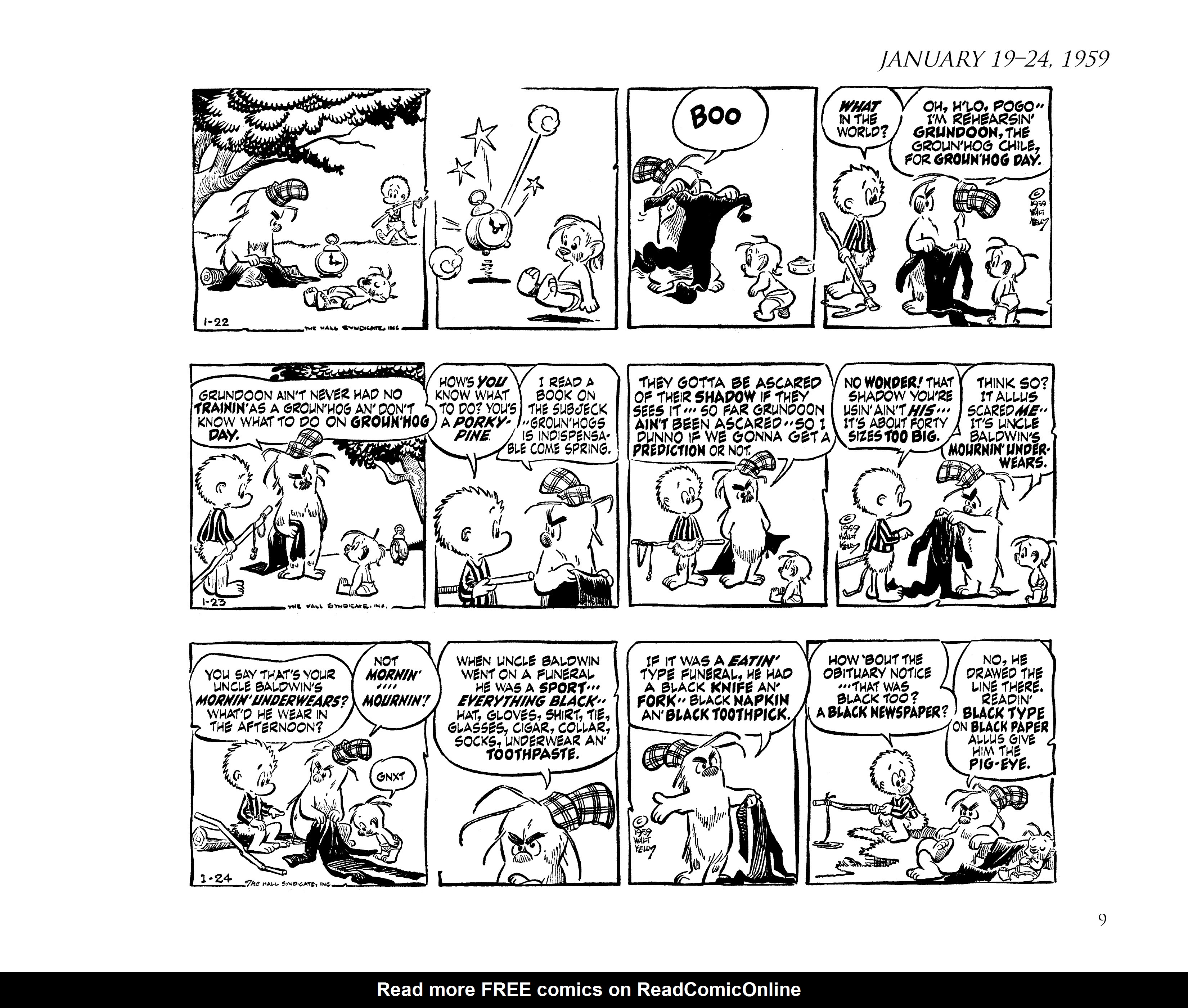 Read online Pogo by Walt Kelly: The Complete Syndicated Comic Strips comic -  Issue # TPB 6 (Part 1) - 19