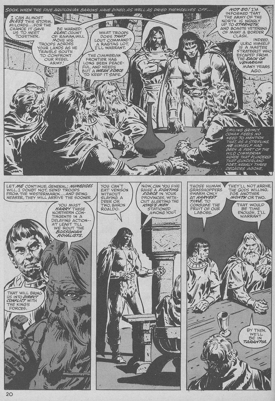 Read online The Savage Sword Of Conan comic -  Issue #51 - 20