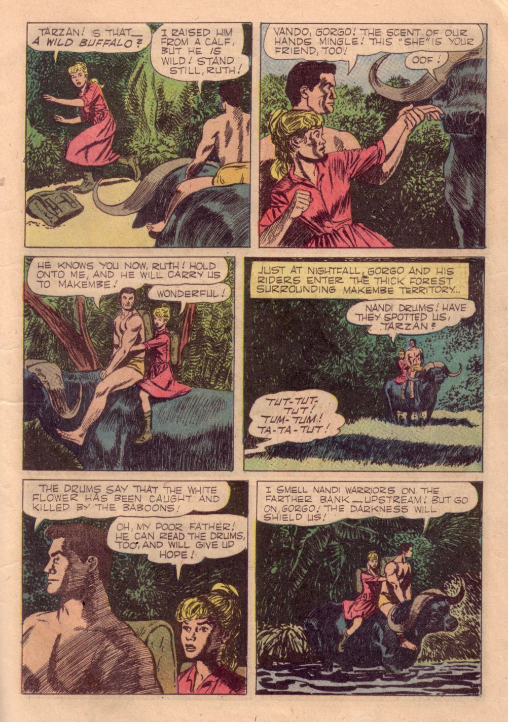 Read online Tarzan (1948) comic -  Issue #105 - 9