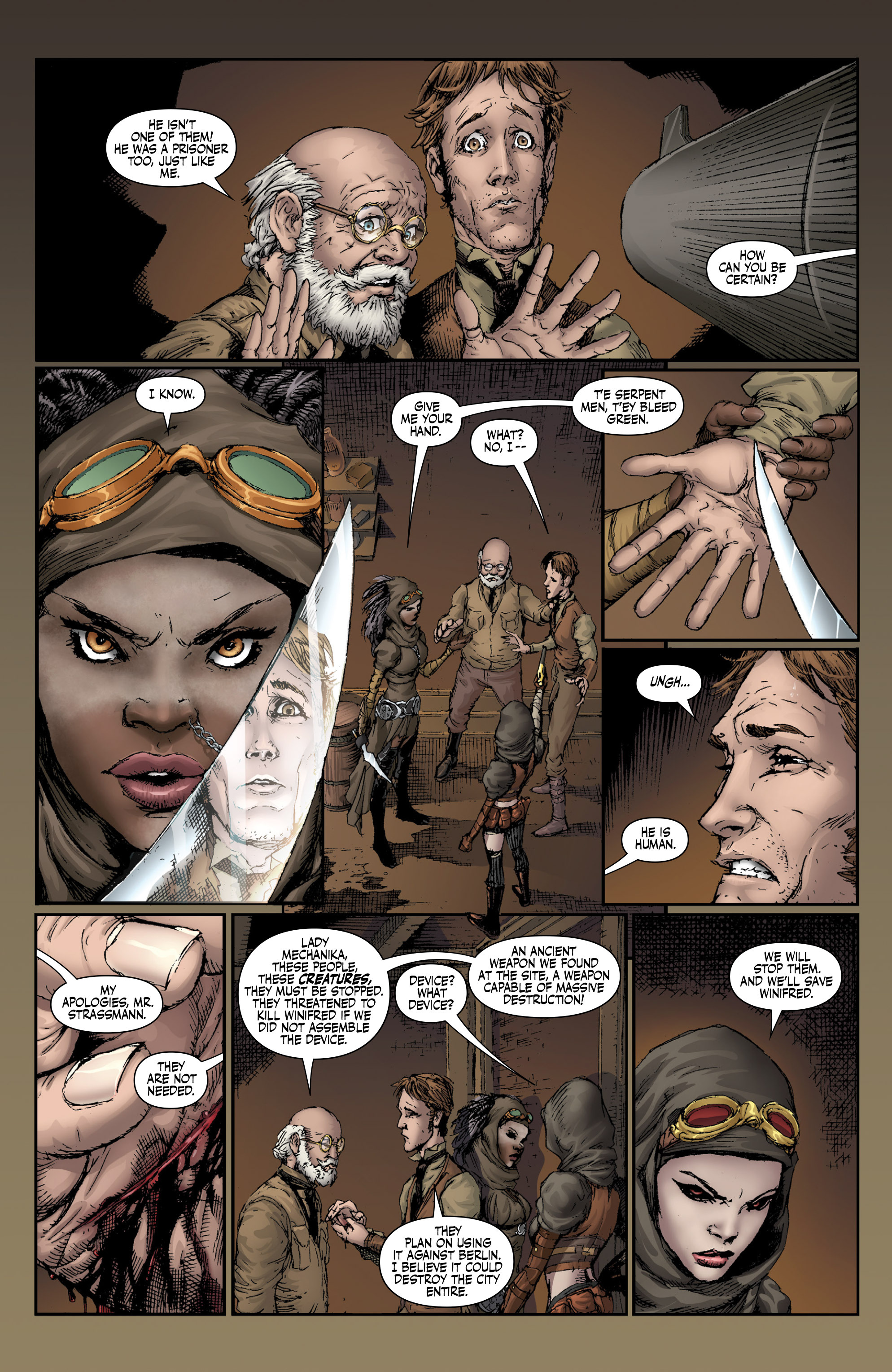 Read online Lady Mechanika: The Tablet of Destinies comic -  Issue #6 - 13