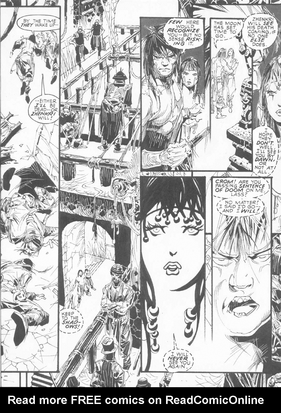 Read online The Savage Sword Of Conan comic -  Issue #228 - 27