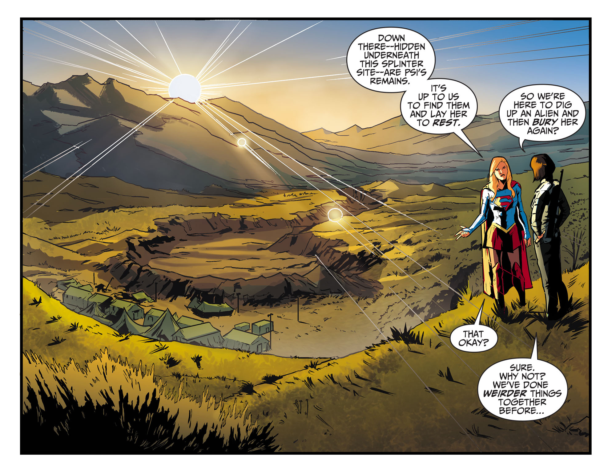 Read online Adventures of Supergirl comic -  Issue #8 - 13