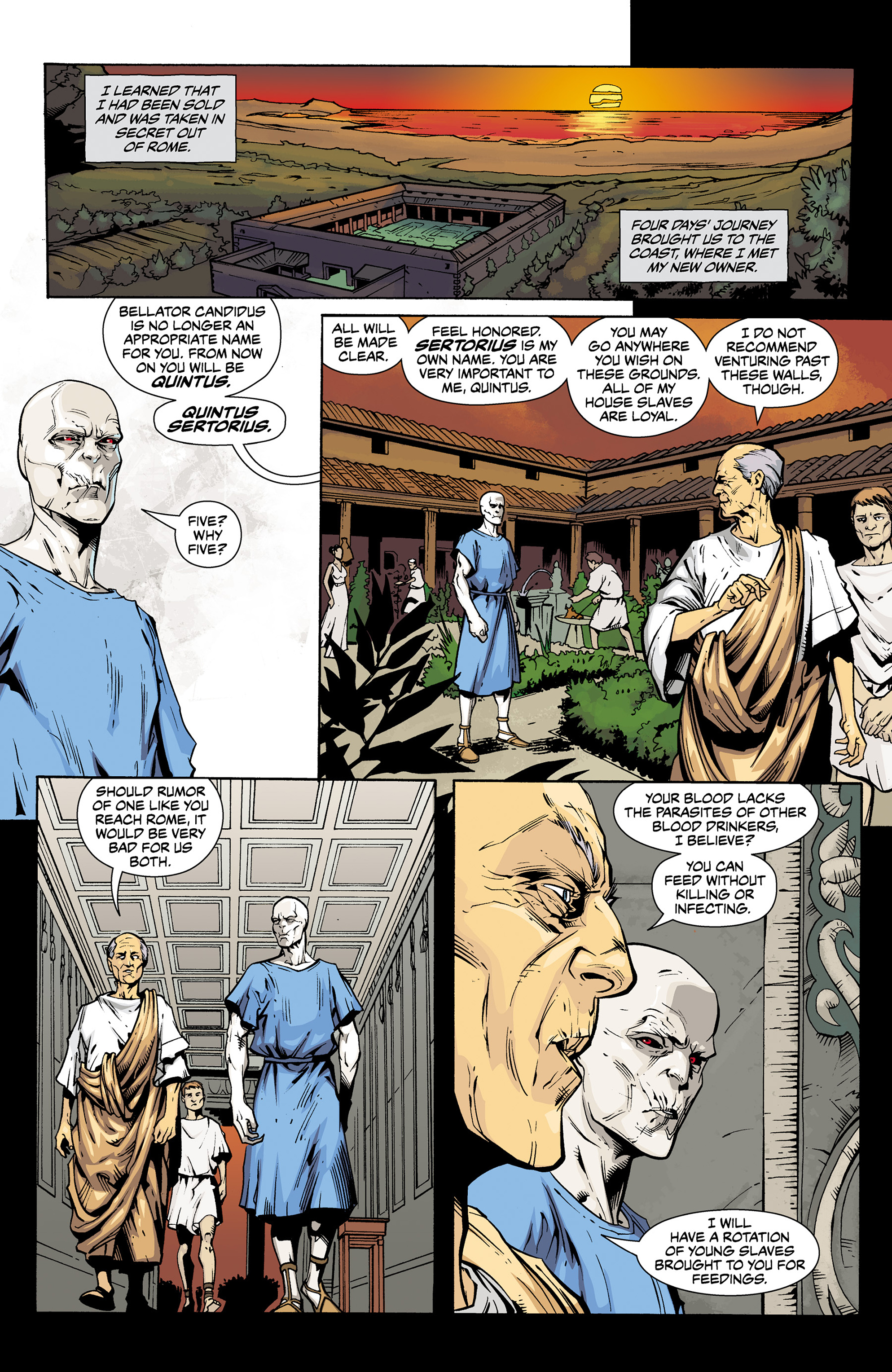 Read online The Strain: Mister Quinlan―Vampire Hunter comic -  Issue #2 - 21