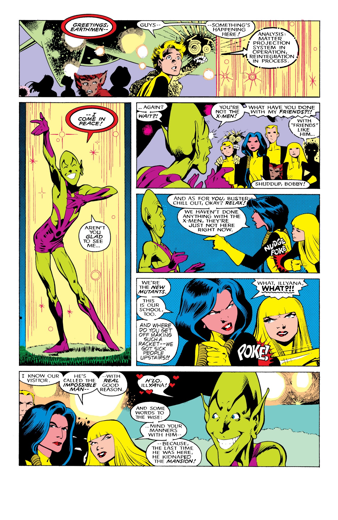Read online New Mutants Classic comic -  Issue # TPB 7 - 127
