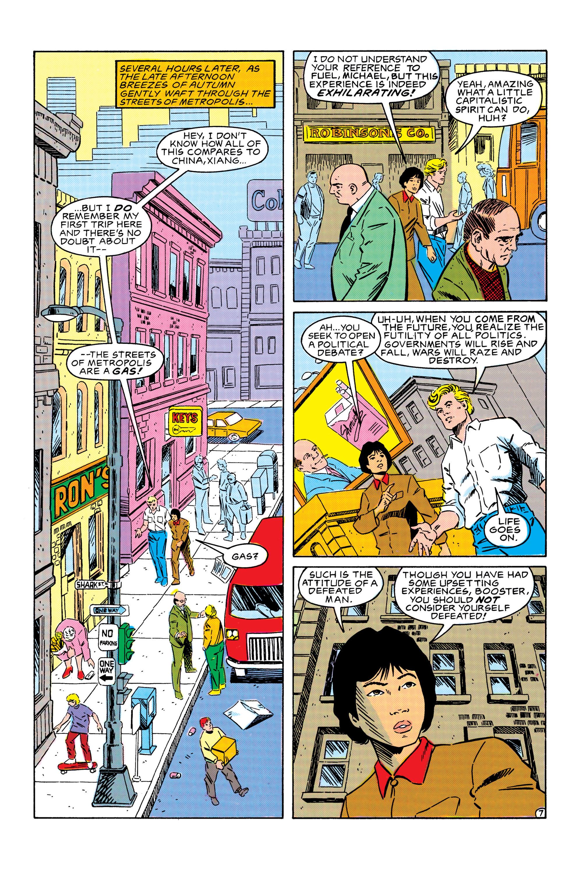 Read online Booster Gold (1986) comic -  Issue #25 - 7
