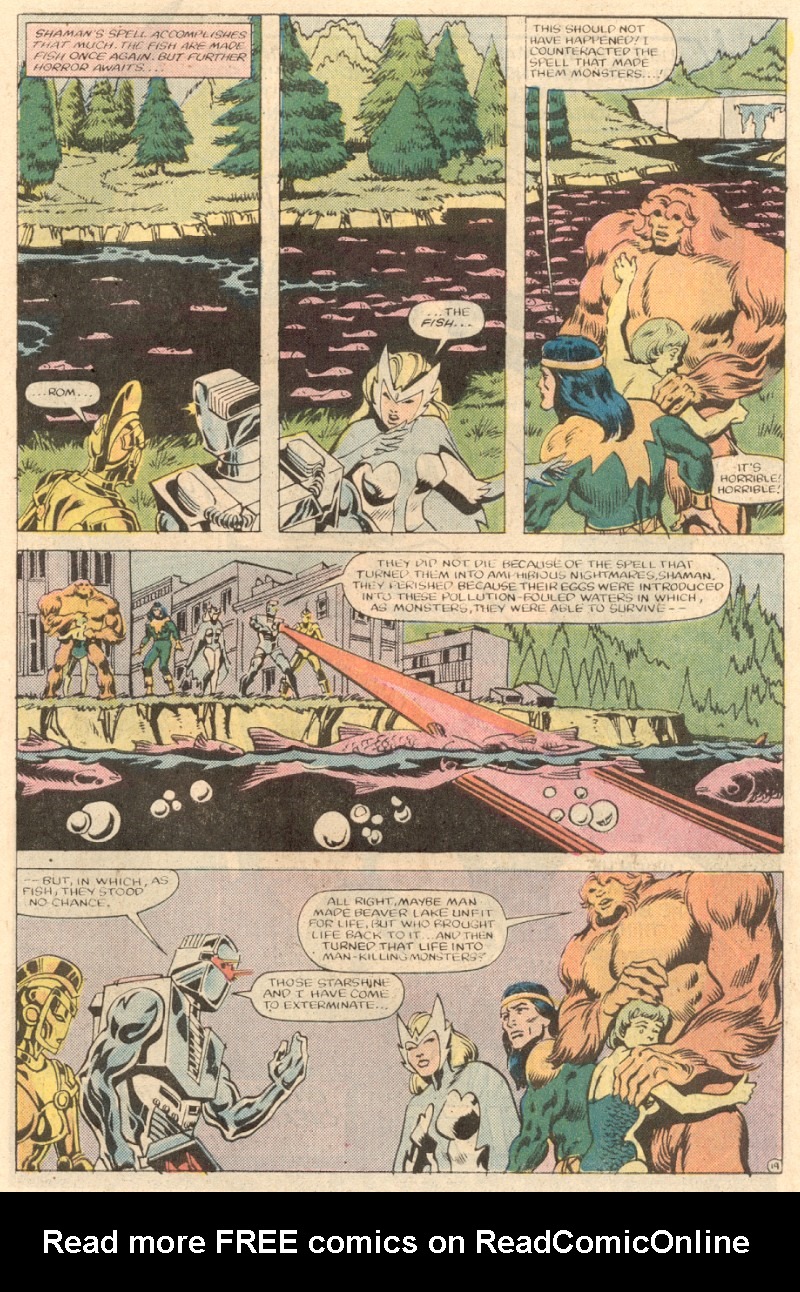 Read online ROM (1979) comic -  Issue #56 - 20