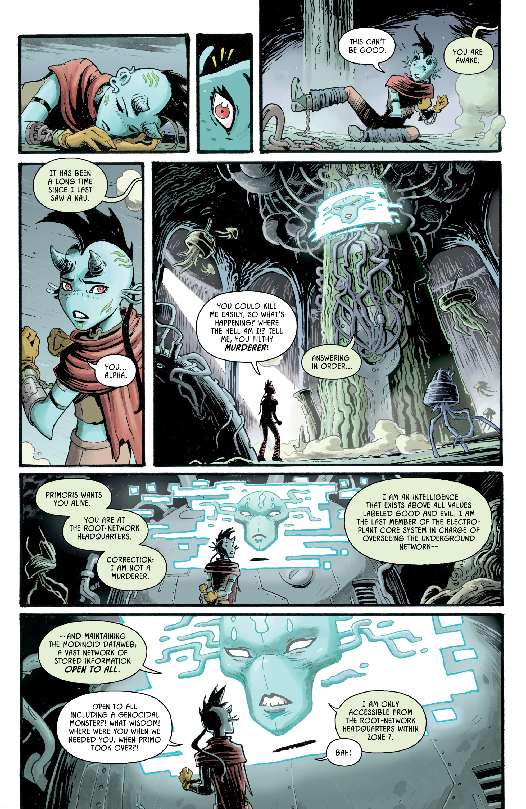 Read online Voyagis comic -  Issue #3 - 18