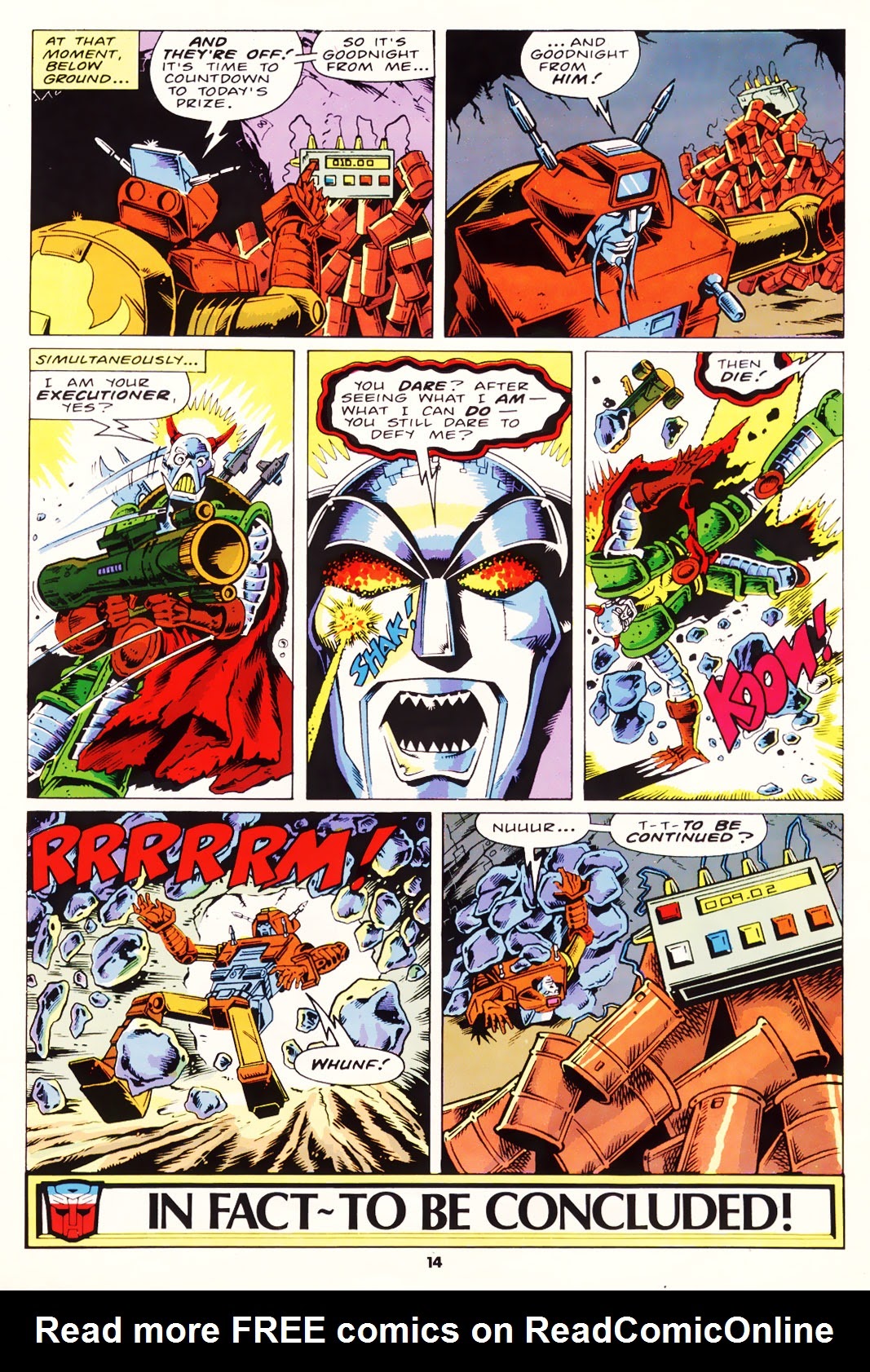 Read online The Transformers (UK) comic -  Issue #150 - 13
