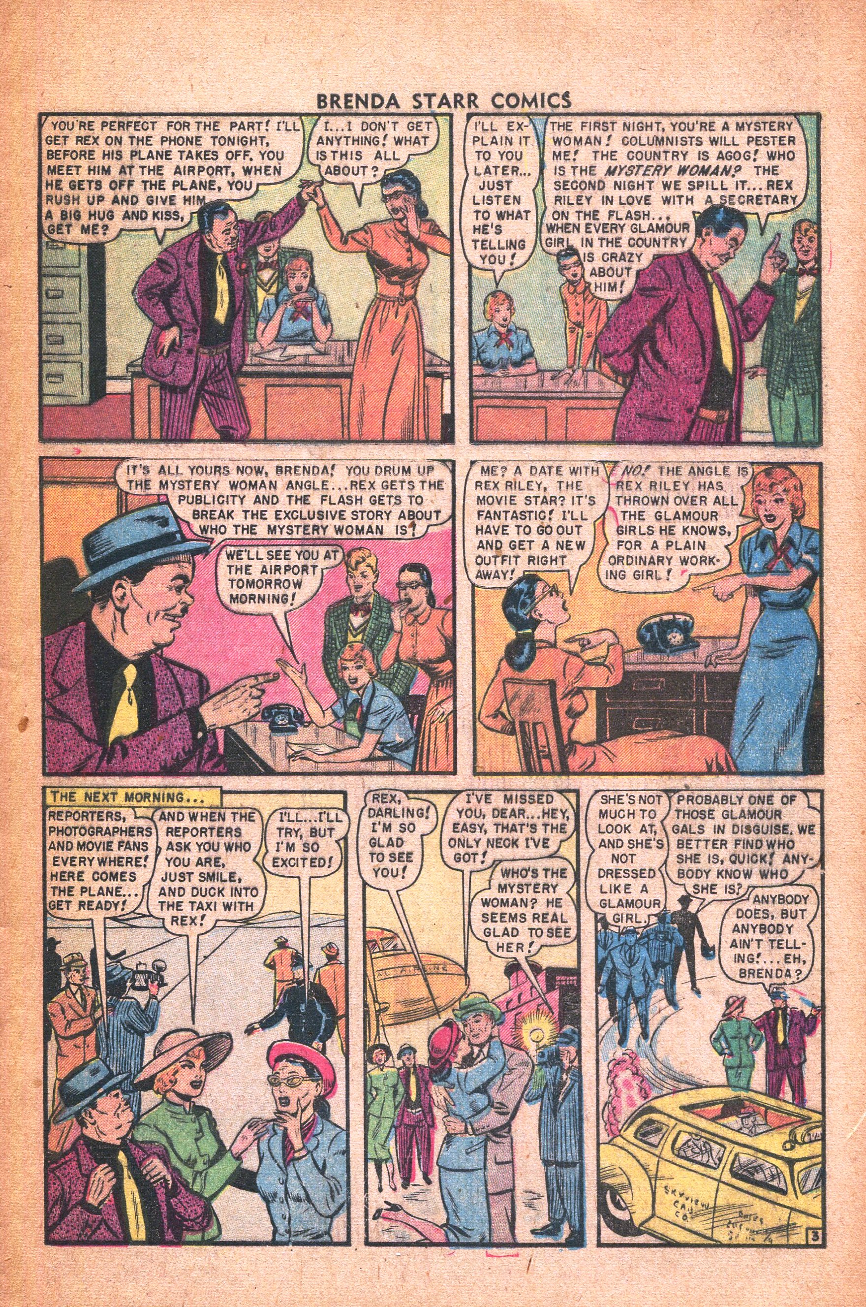 Read online Brenda Starr (1948) comic -  Issue #12 - 5