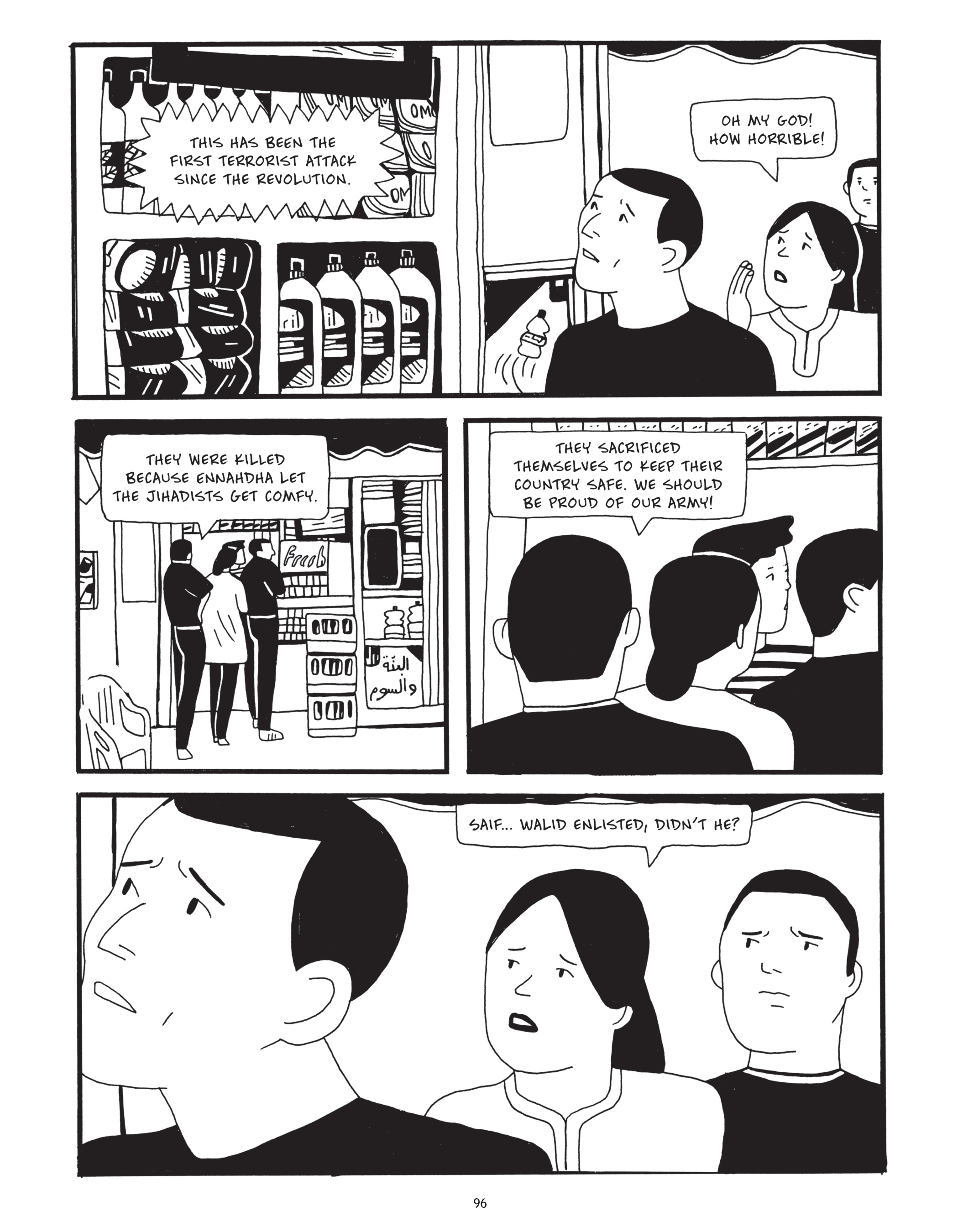 Read online After the Spring: A Story of Tunisian Youth comic -  Issue # TPB - 96
