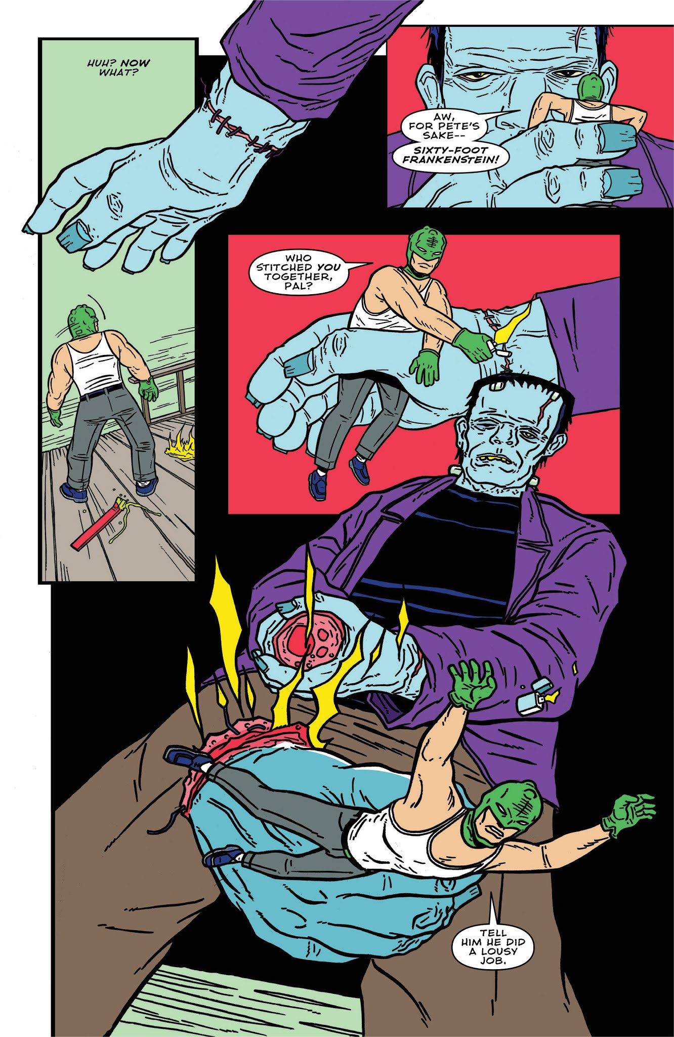 Read online Cap'n Dinosaur comic -  Issue # Full - 16