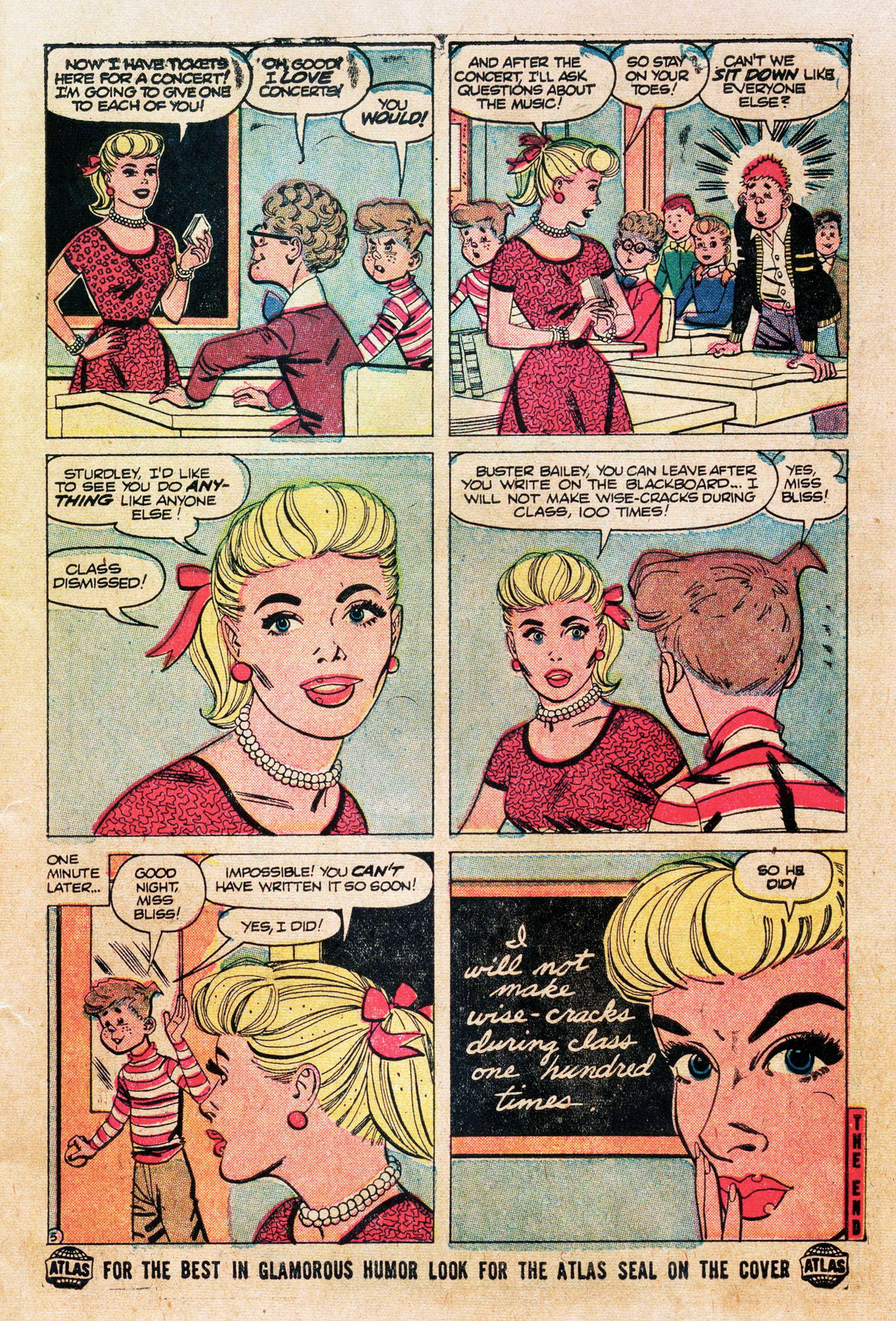 Read online Meet Miss Bliss comic -  Issue #4 - 7