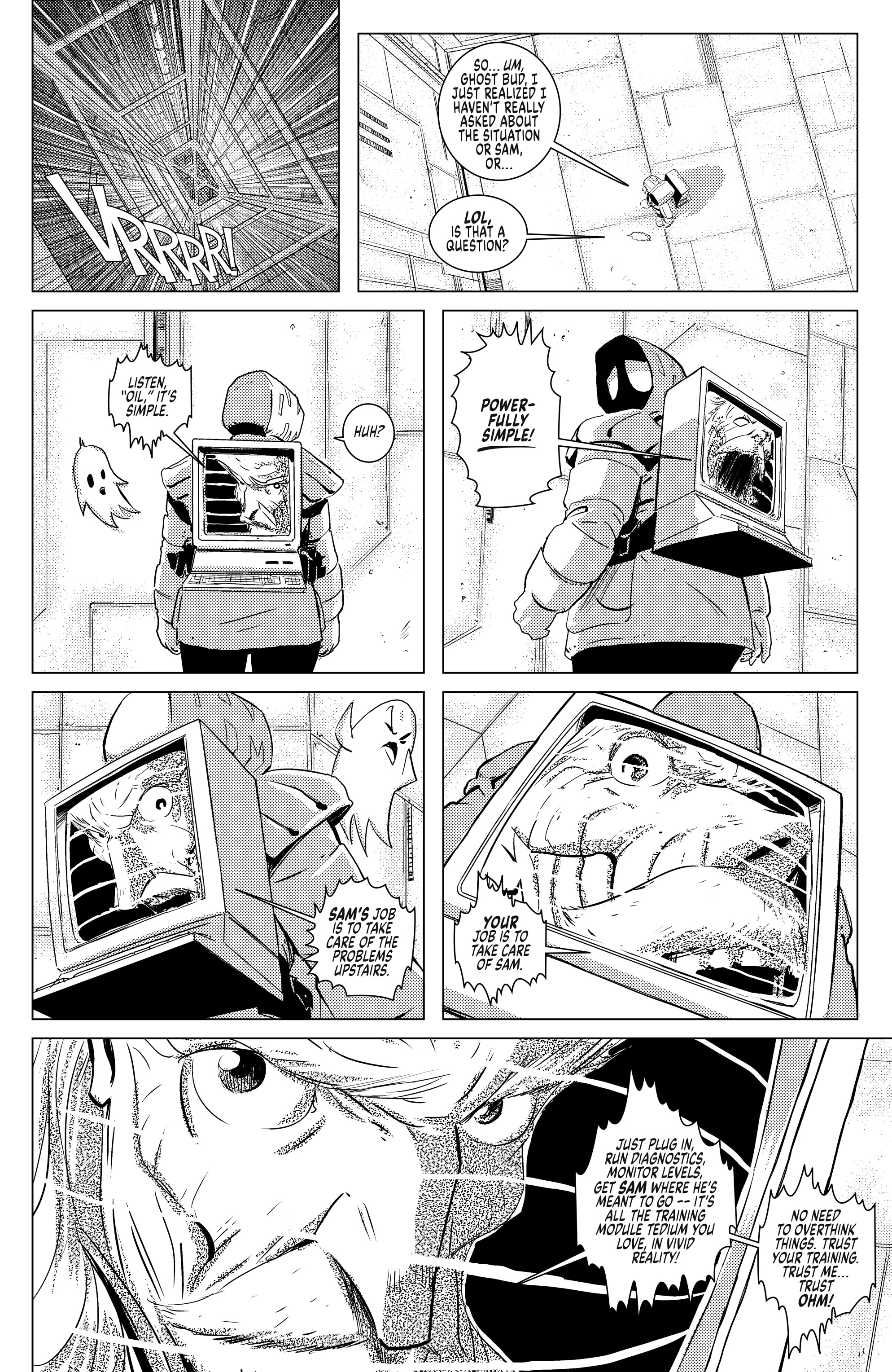 Read online Ghost Cage comic -  Issue #1 - 23