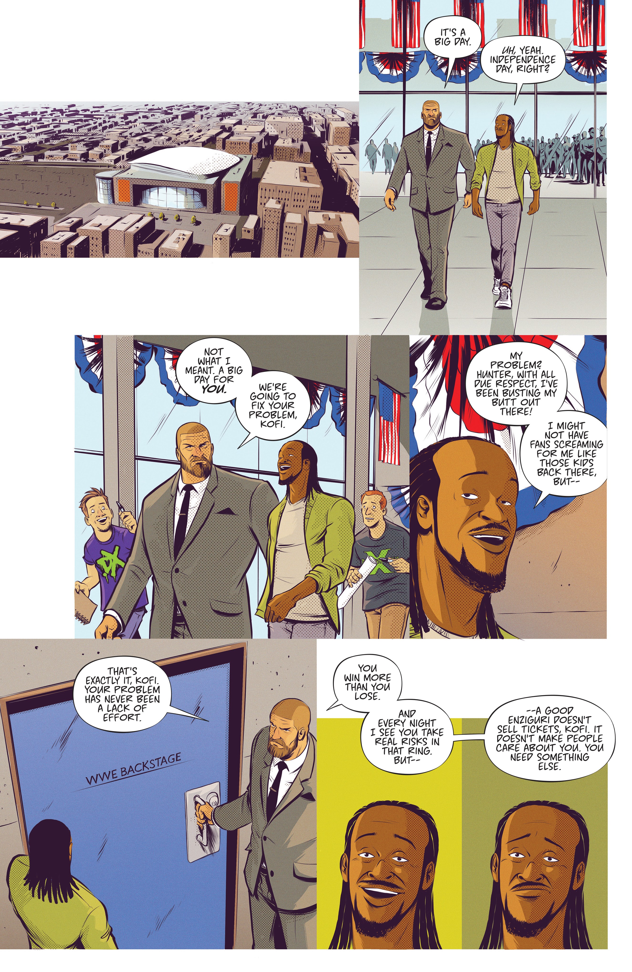 Read online WWE The New Day: Power of Positivity comic -  Issue #1 - 25