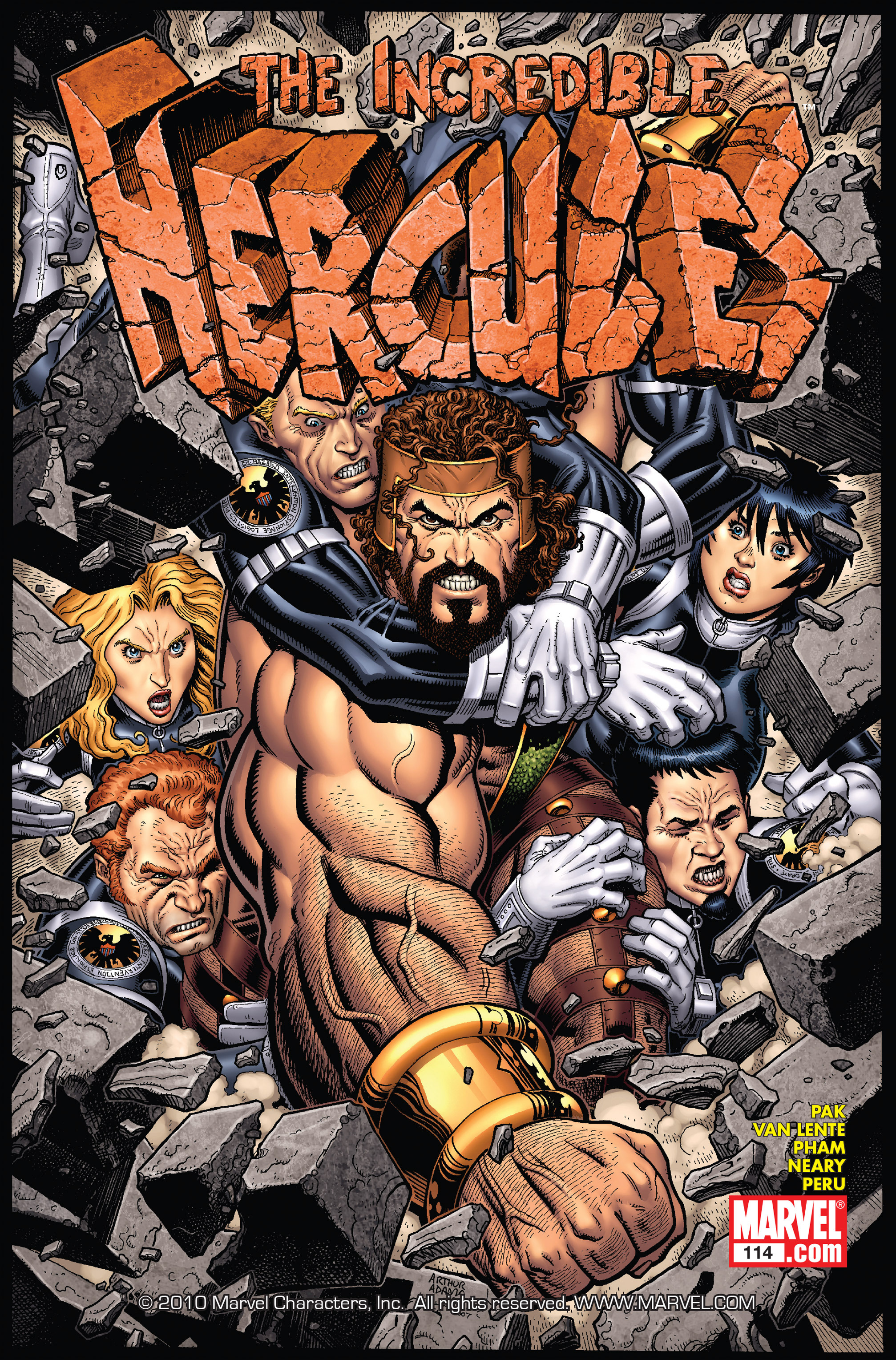 Incredible Hercules 114 Page 0