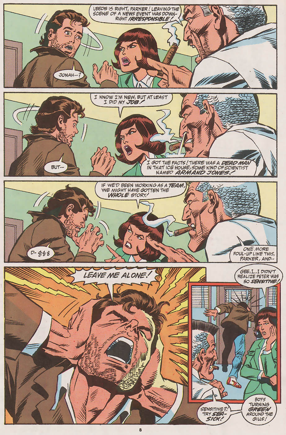 Read online Web of Spider-Man (1985) comic -  Issue #70 - 7