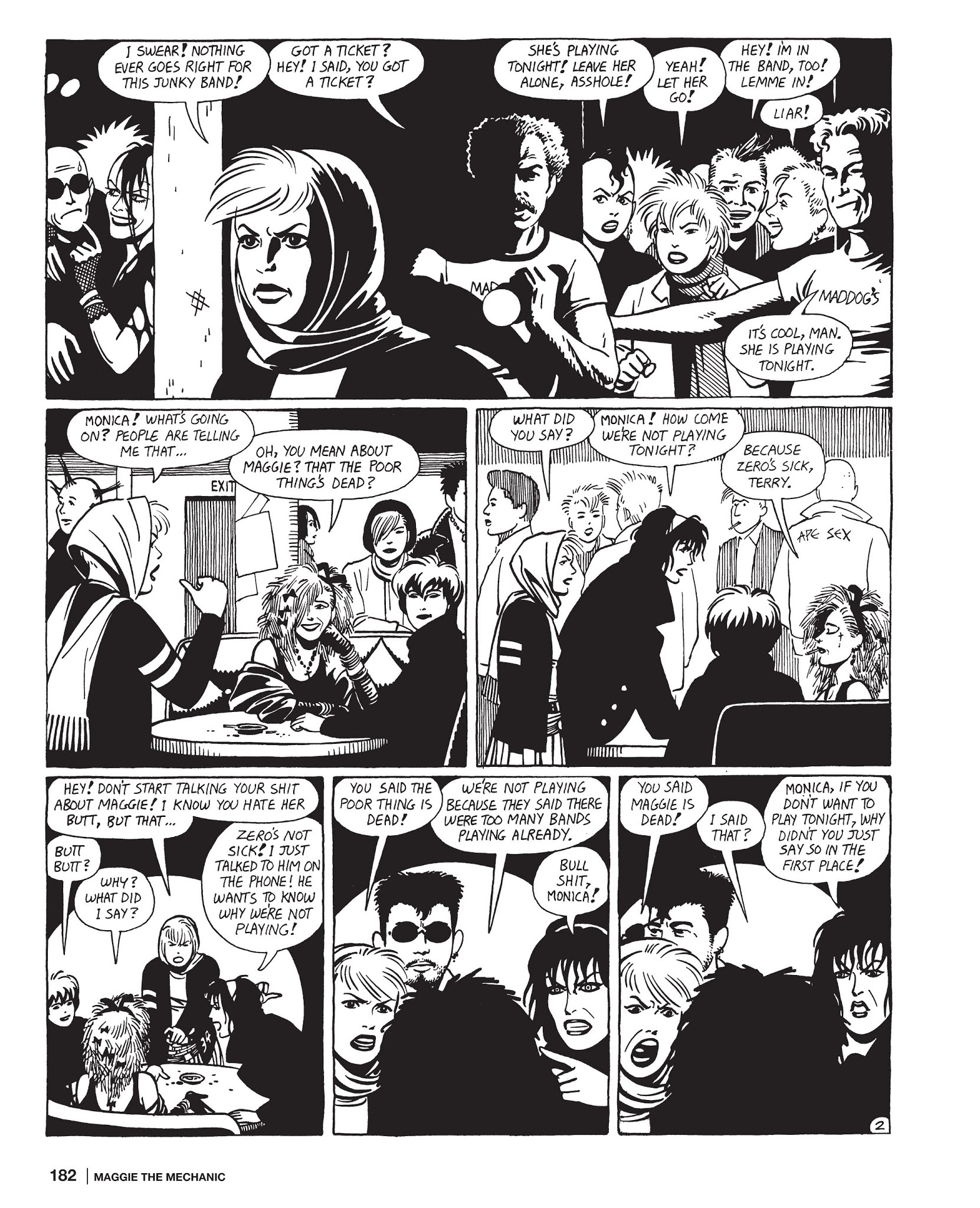 Read online Maggie the Mechanic: The Love & Rockets Library - Locas comic -  Issue # TPB (Part 2) - 83