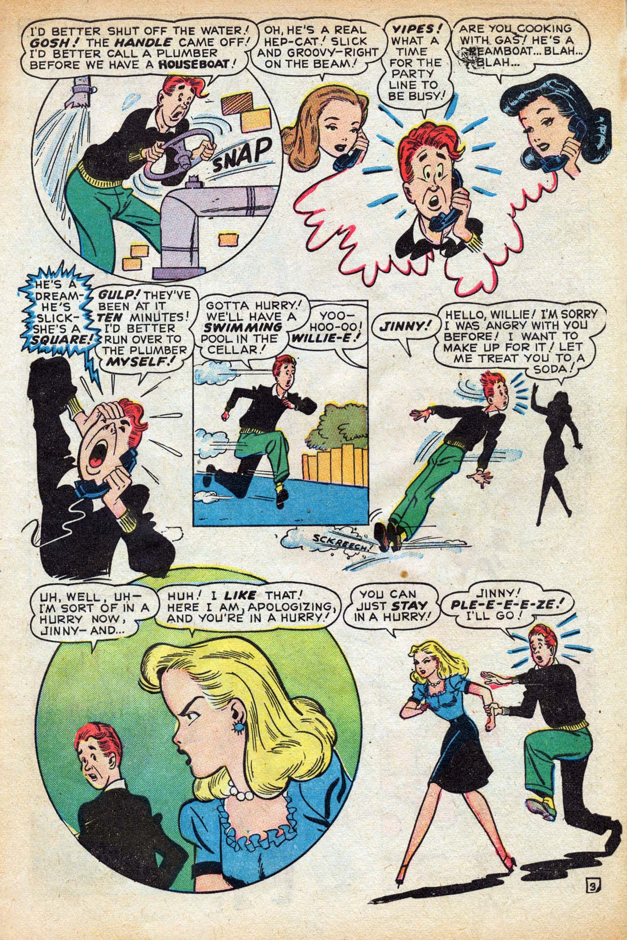 Read online Willie Comics (1946) comic -  Issue #11 - 5