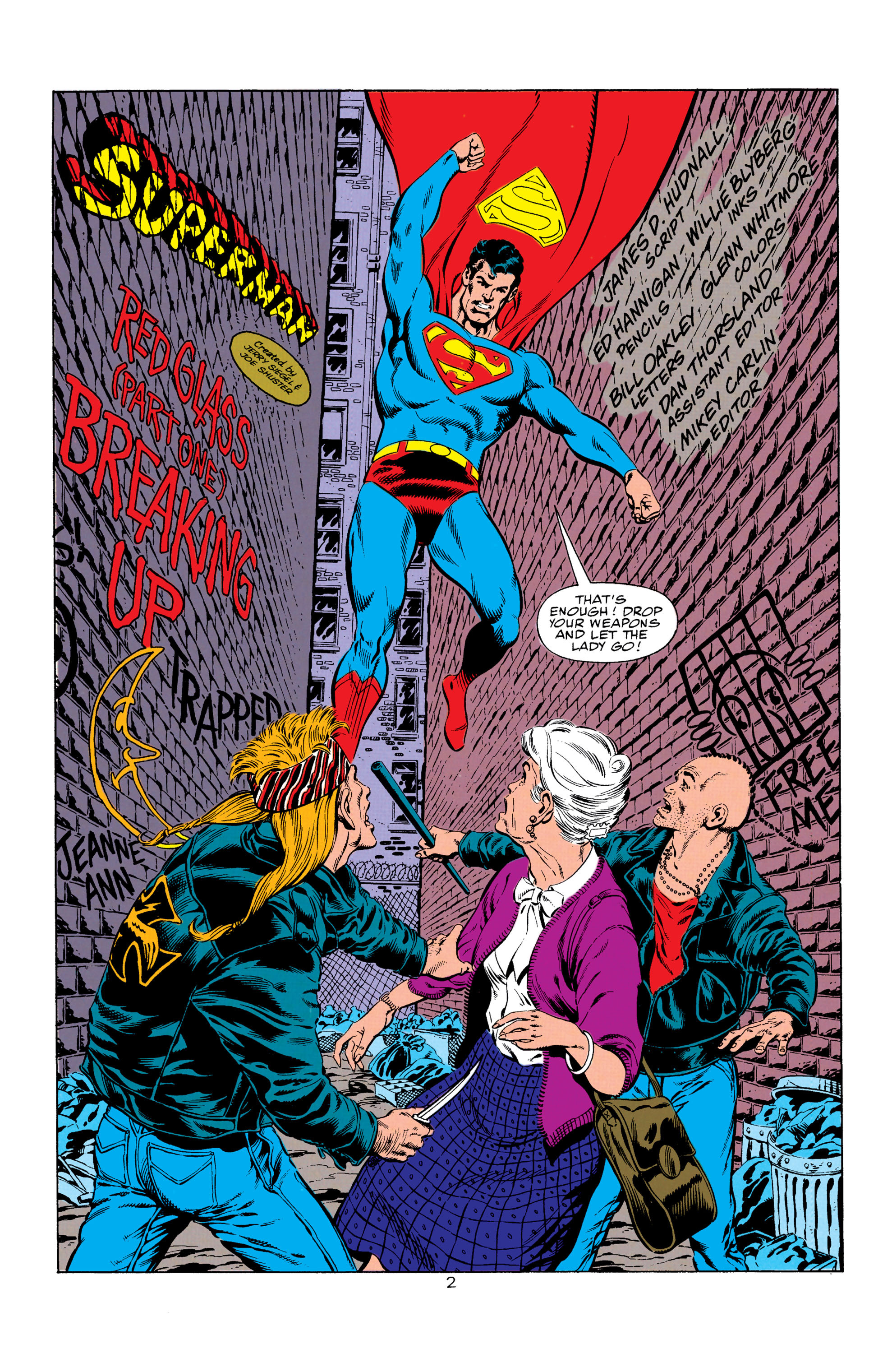 Read online Superman (1987) comic -  Issue #56 - 3