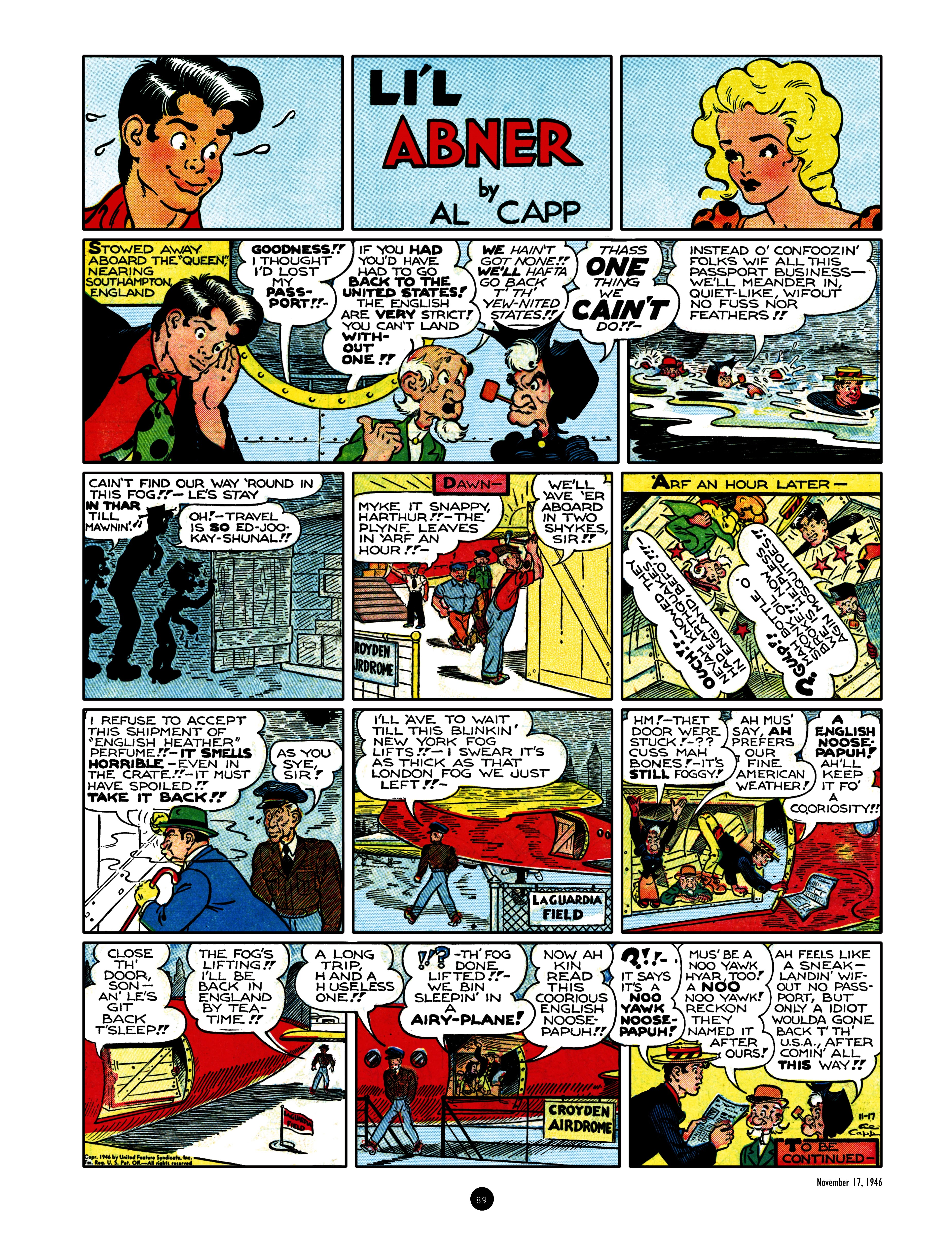 Read online Al Capp's Li'l Abner Complete Daily & Color Sunday Comics comic -  Issue # TPB 7 (Part 1) - 89