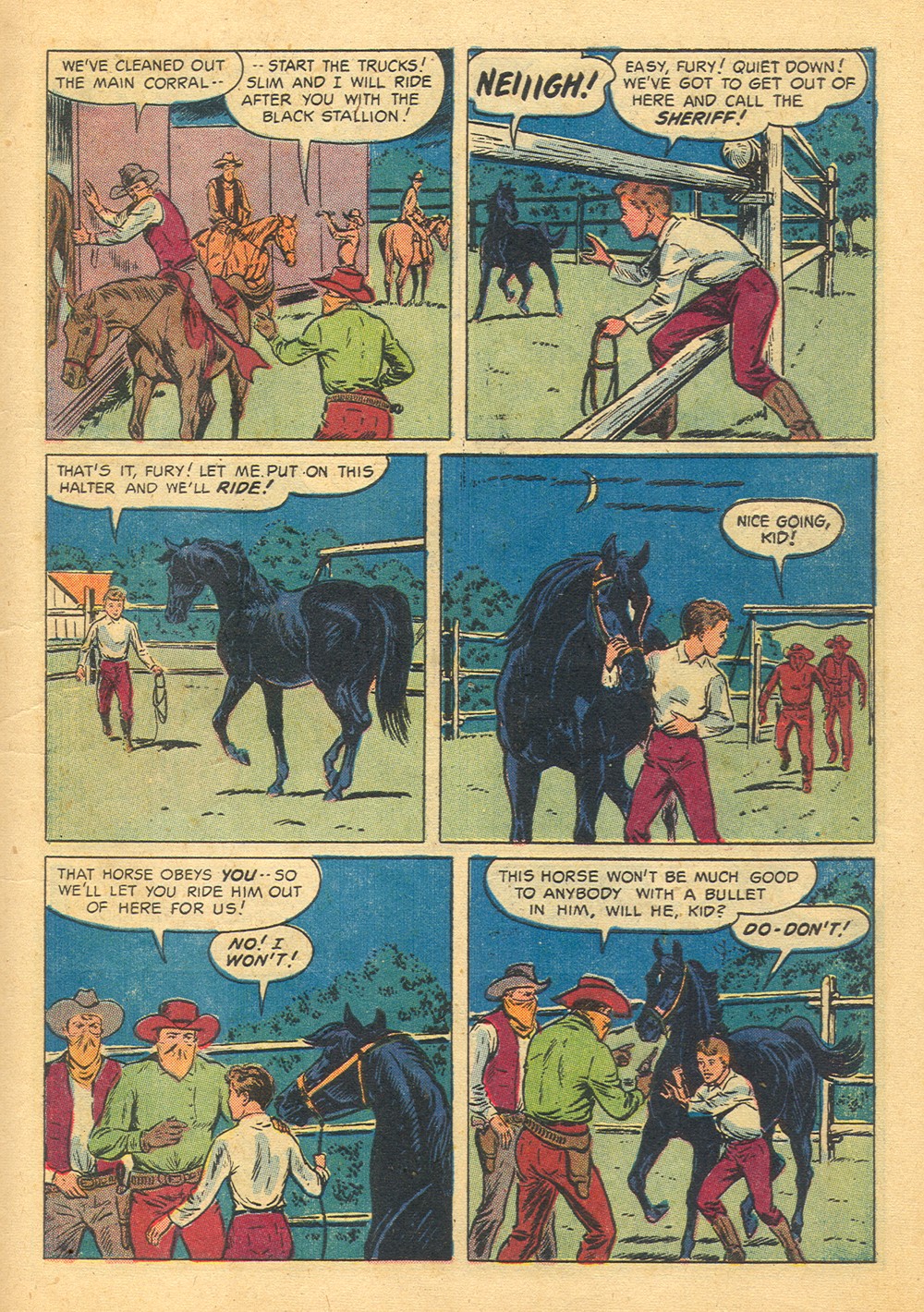 Read online Four Color Comics comic -  Issue #781 - 7