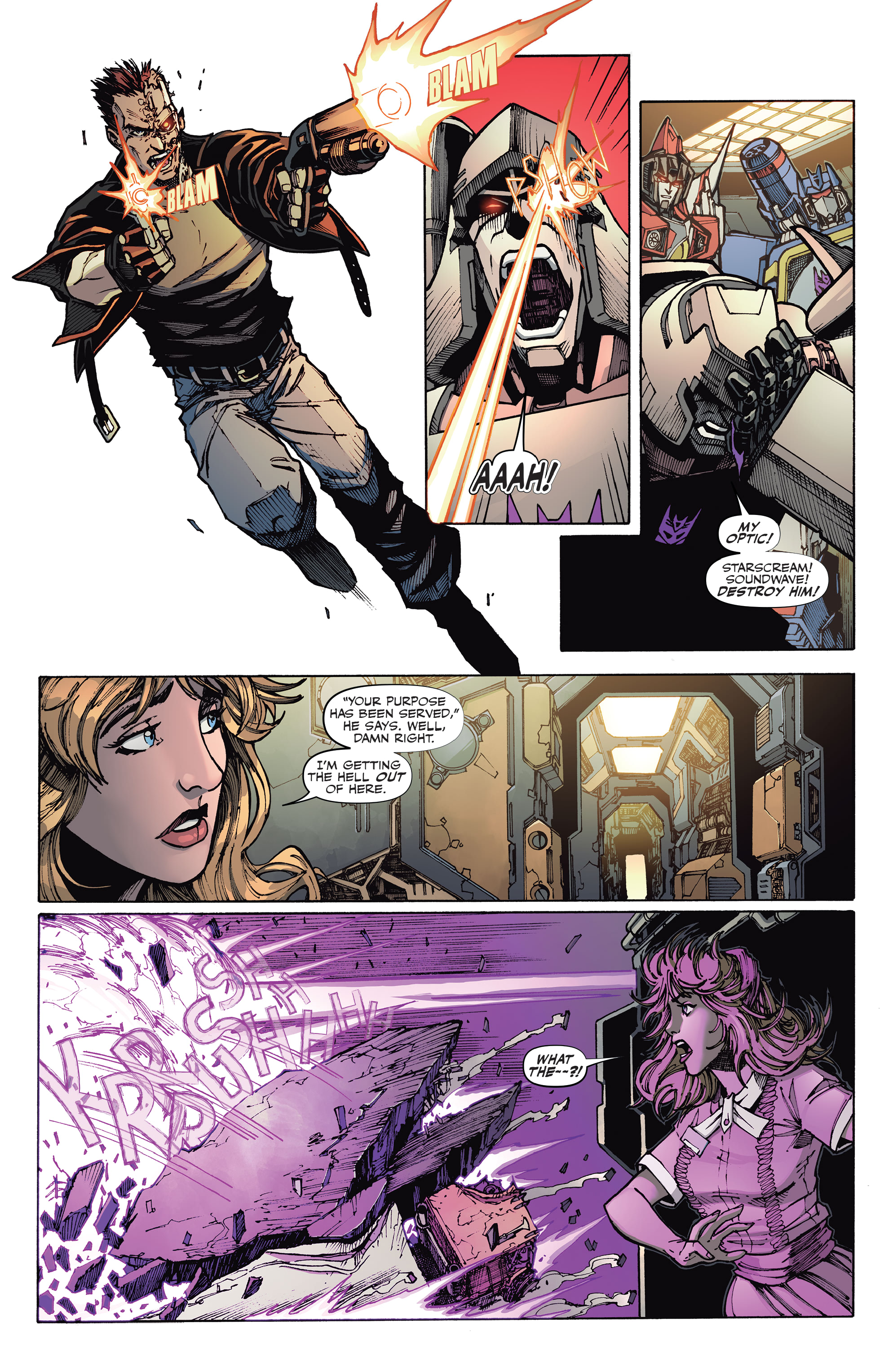 Read online Transformers vs. the Terminator comic -  Issue #2 - 5