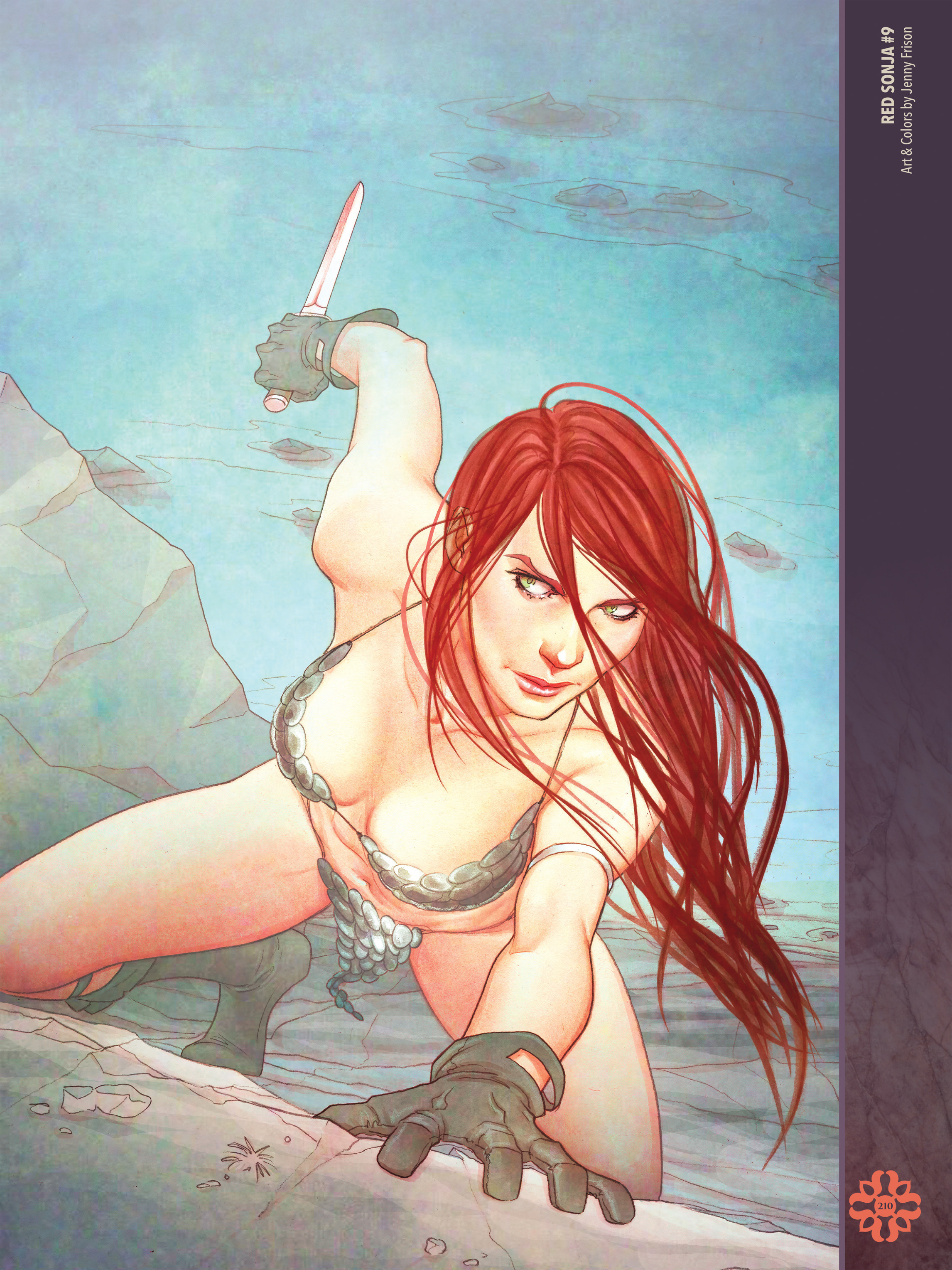 Read online The Art of Red Sonja comic -  Issue # TPB 2 (Part 3) - 11