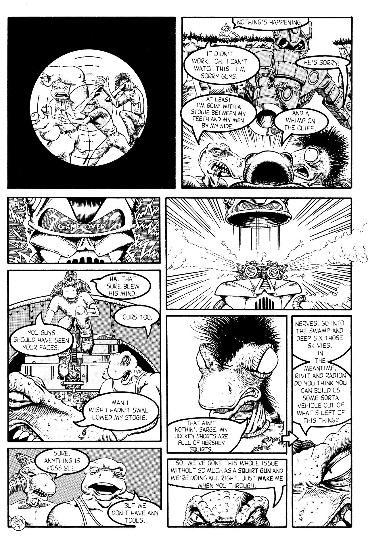 Read online Cold-Blooded Chameleon Commandos comic -  Issue #5 - 25