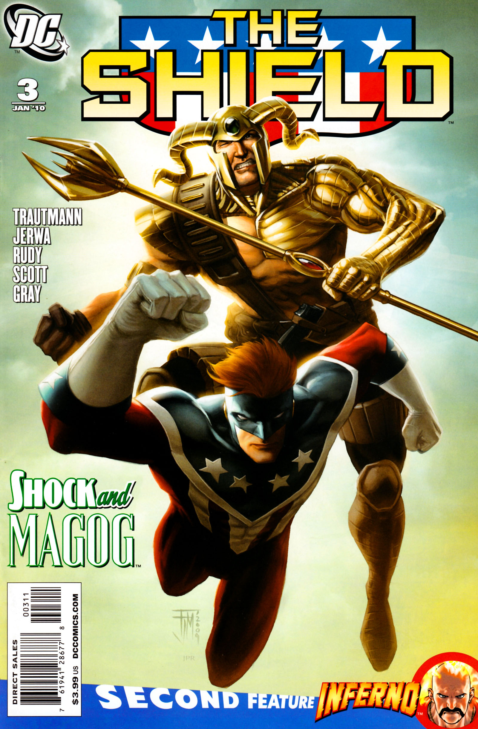 Read online The Shield (2009) comic -  Issue #3 - 1