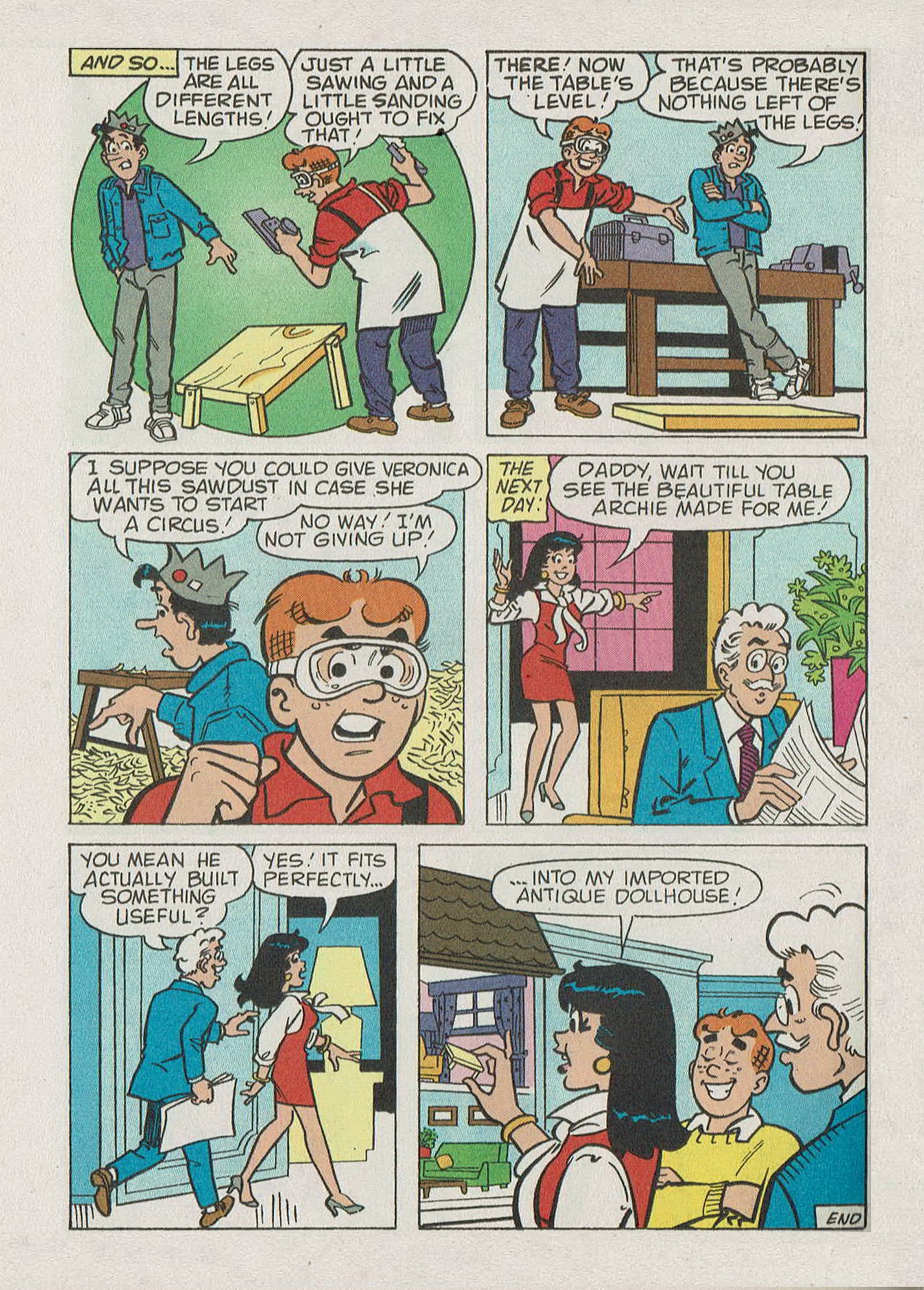 Read online Archie's Double Digest Magazine comic -  Issue #173 - 159