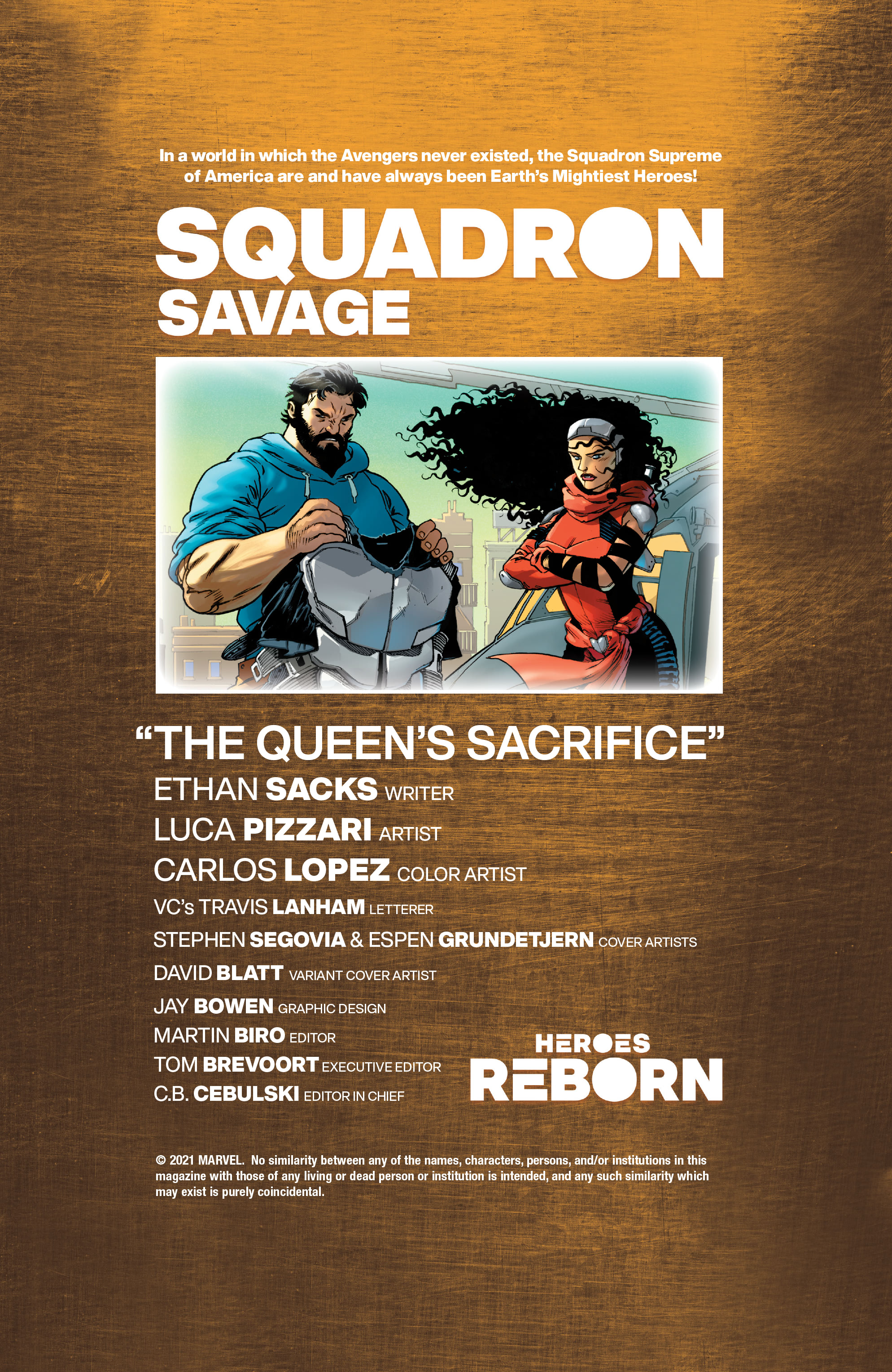 Read online Heroes Reborn: One-Shots comic -  Issue # Squadron Savage - 2