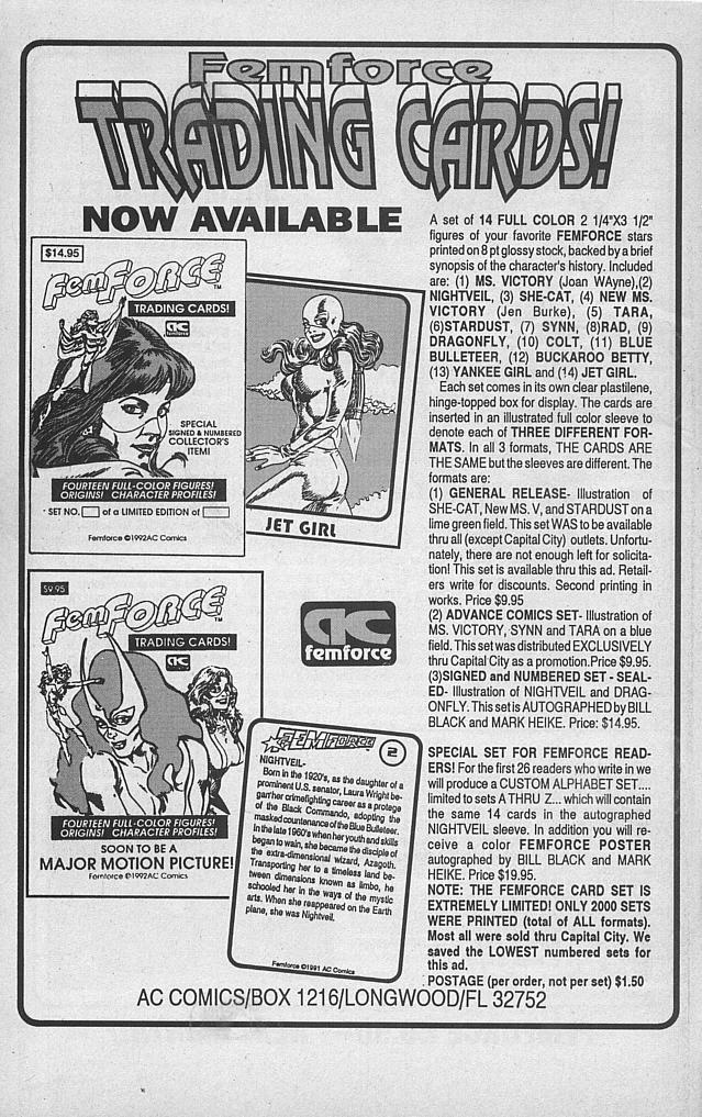 Read online Femforce comic -  Issue #49 - 42