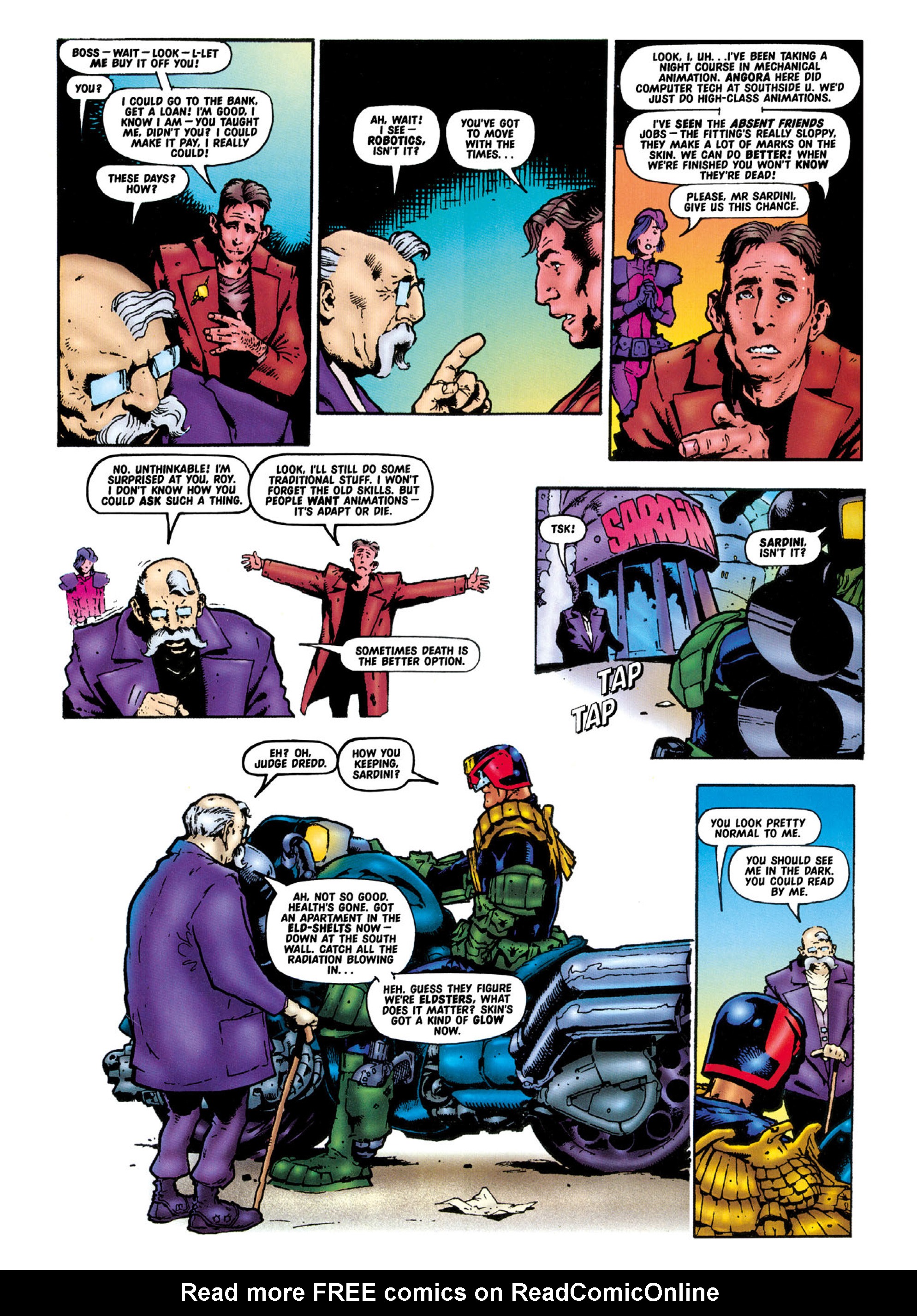 Read online Judge Dredd: The Complete Case Files comic -  Issue # TPB 28 - 33