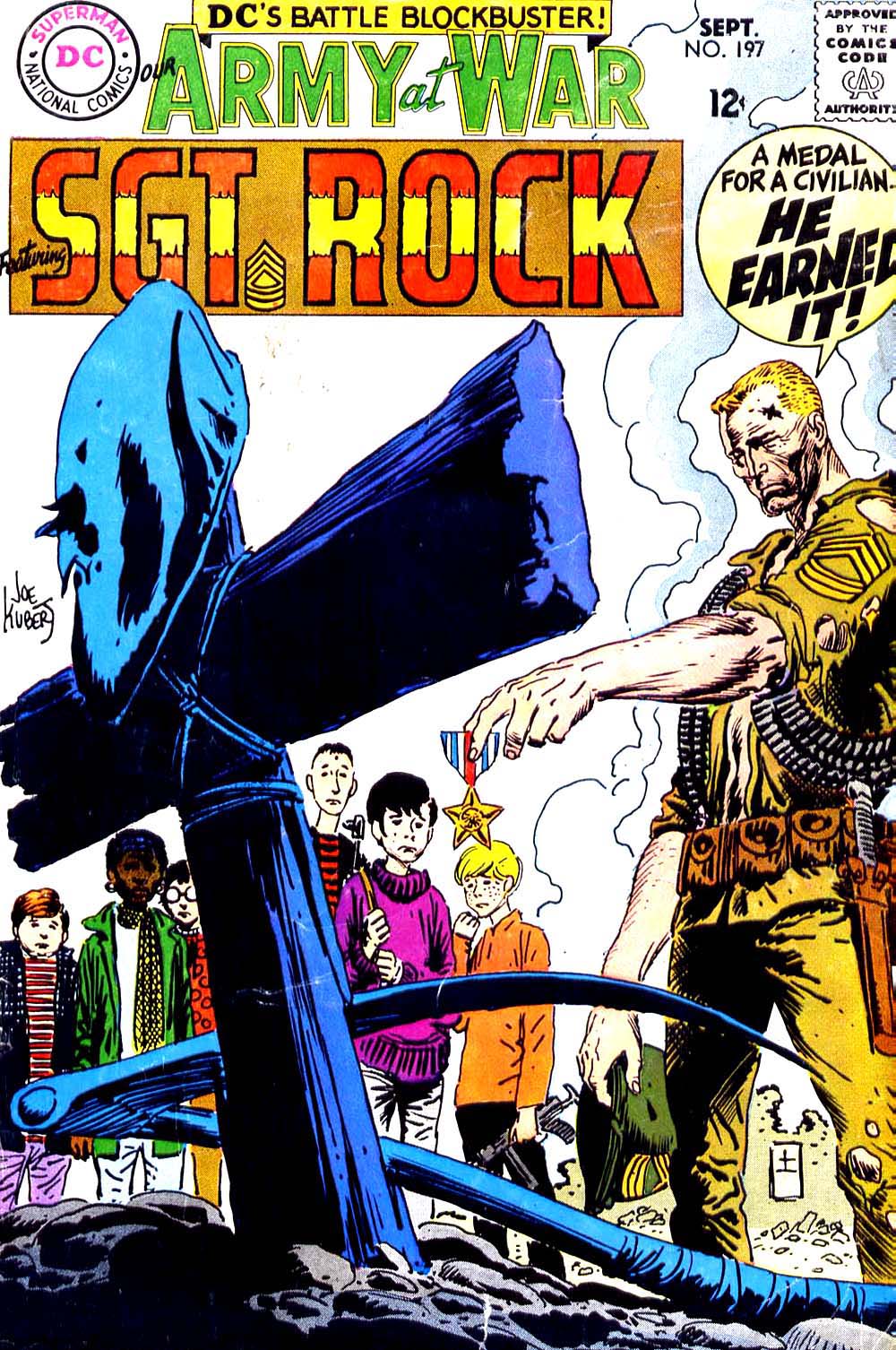 Read online Our Army at War (1952) comic -  Issue #197 - 1