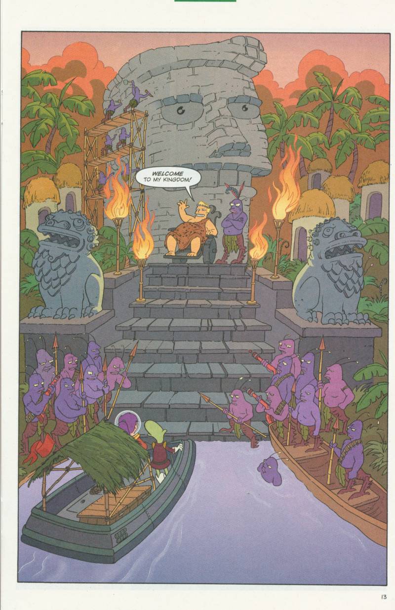 Read online Futurama Comics comic -  Issue #4 - 14