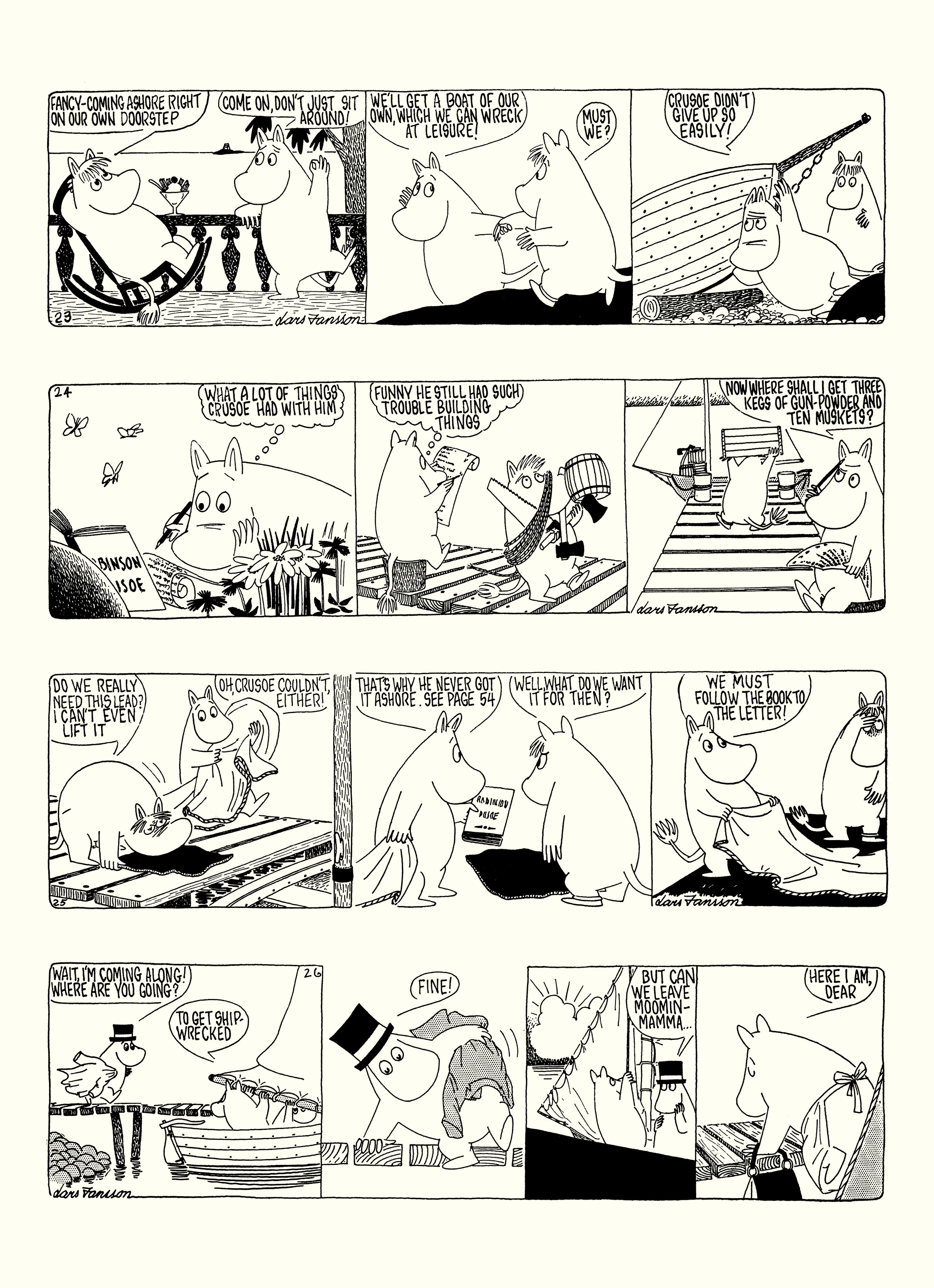 Read online Moomin: The Complete Lars Jansson Comic Strip comic -  Issue # TPB 8 - 11