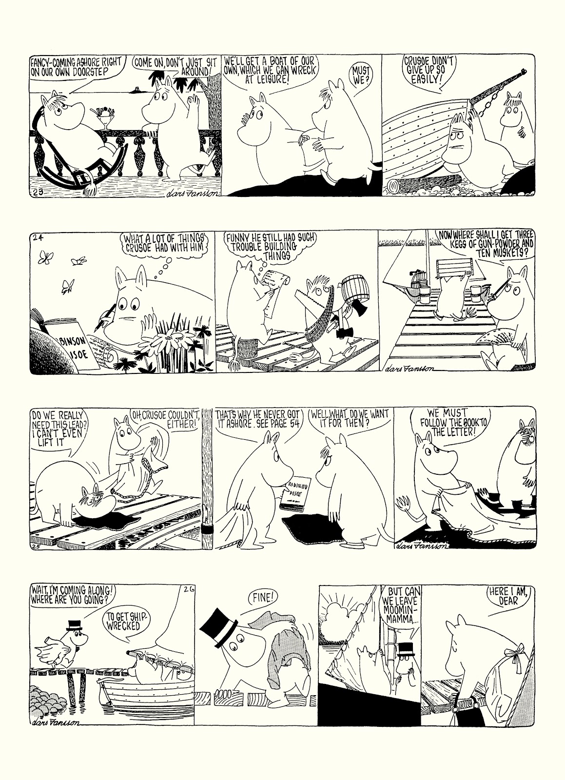 Moomin: The Complete Lars Jansson Comic Strip issue TPB 8 - Page 11