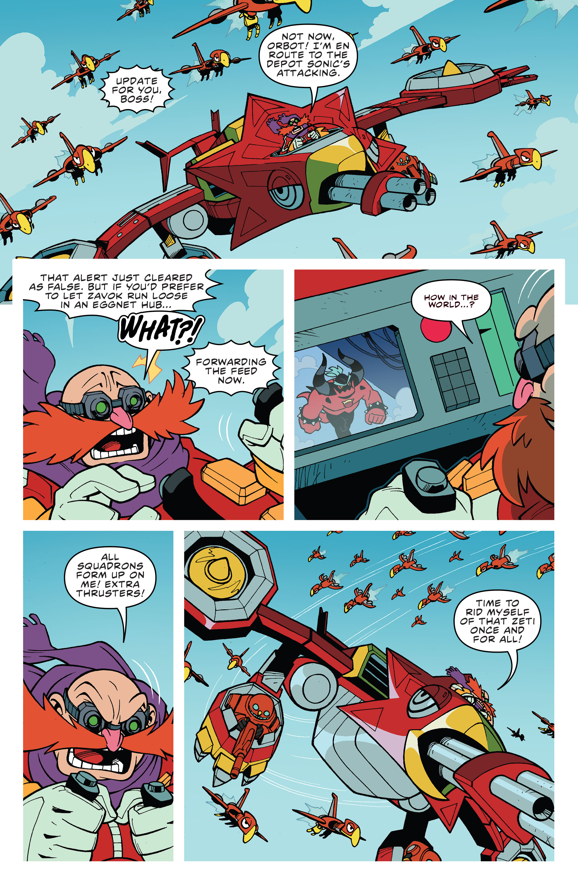 Read online Sonic the Hedgehog: Bad Guys comic -  Issue #4 - 8