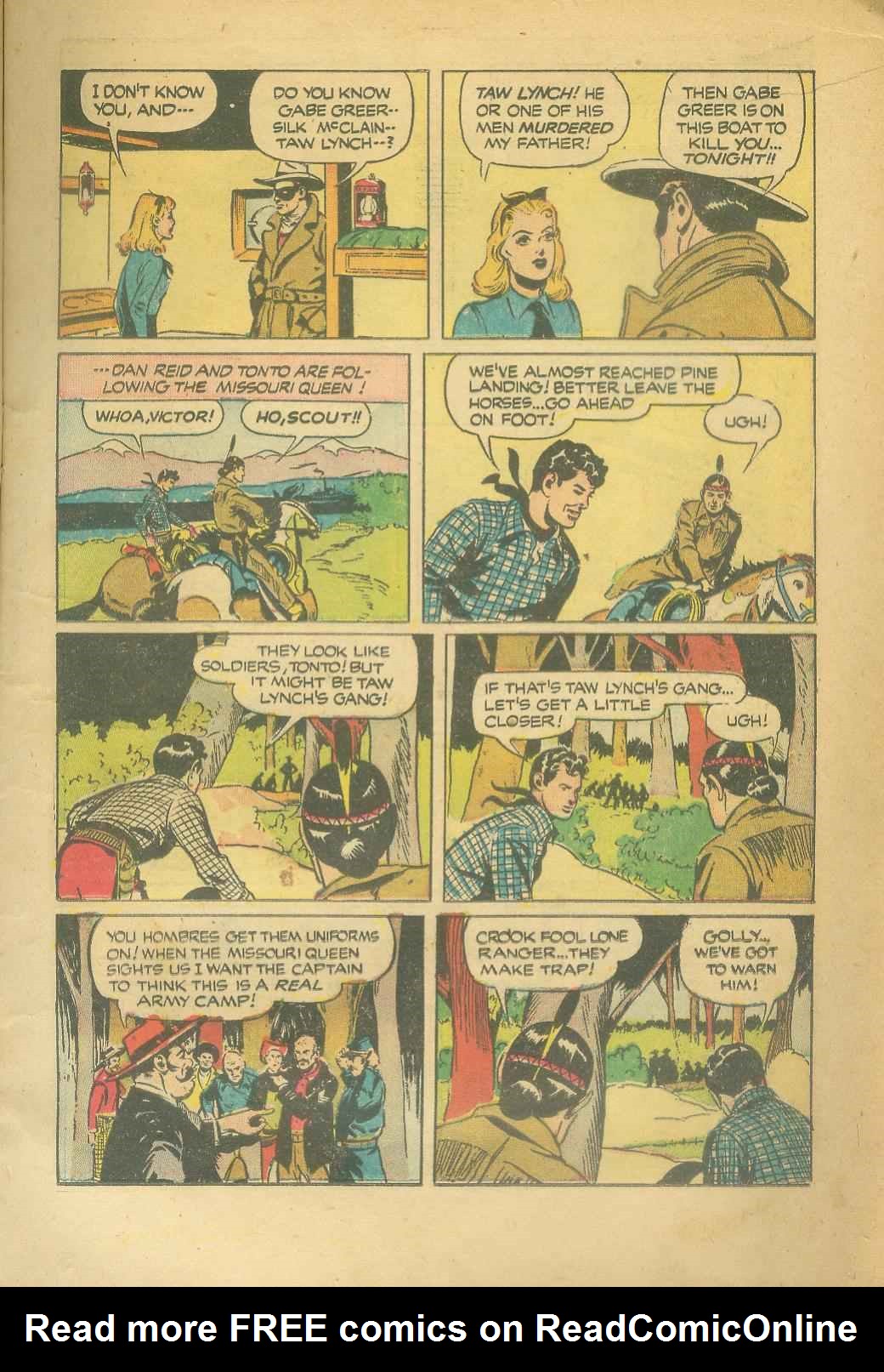 Read online The Lone Ranger (1948) comic -  Issue #11 - 15