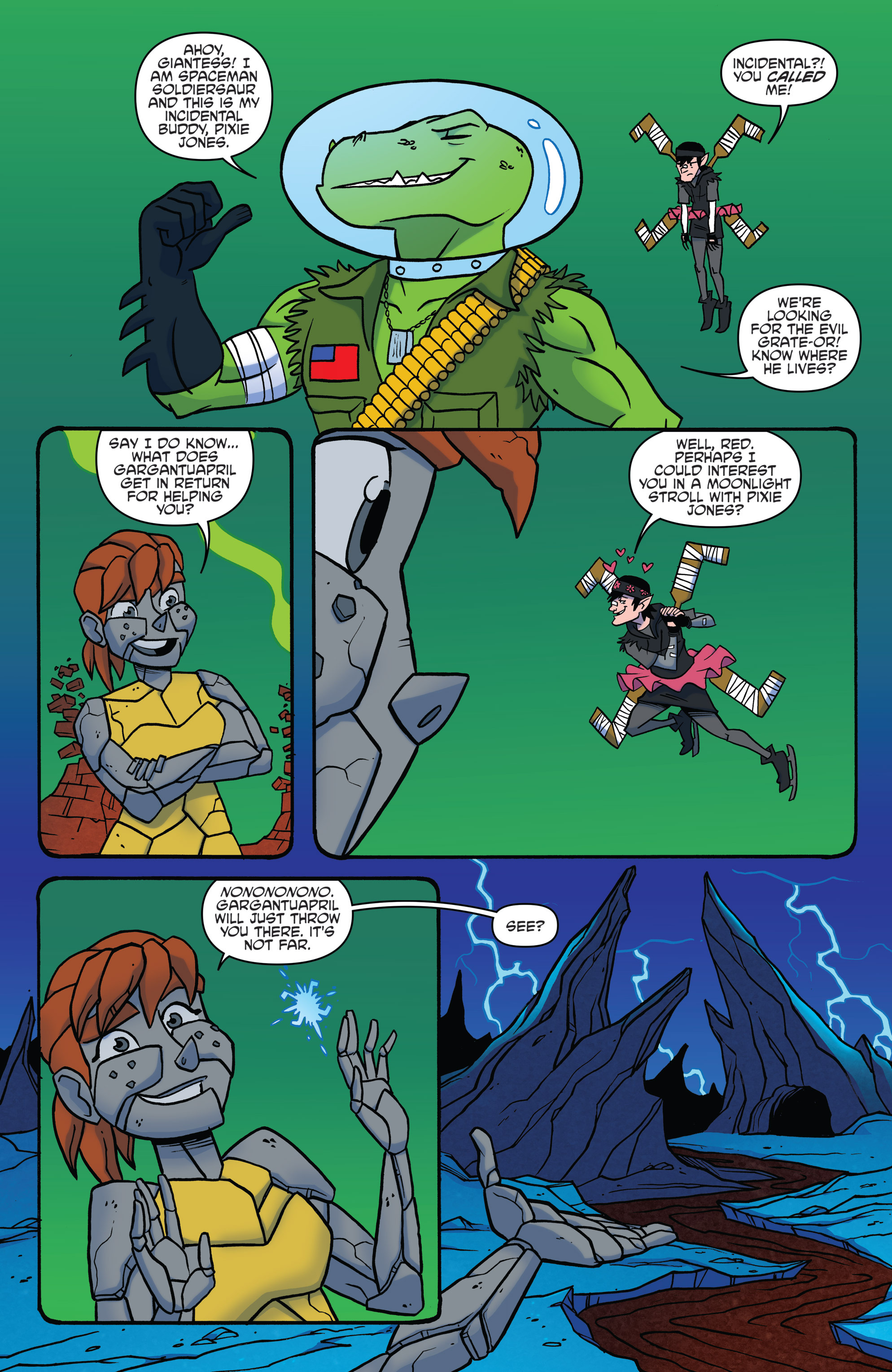 Read online Teenage Mutant Ninja Turtles New Animated Adventures comic -  Issue #23 - 19