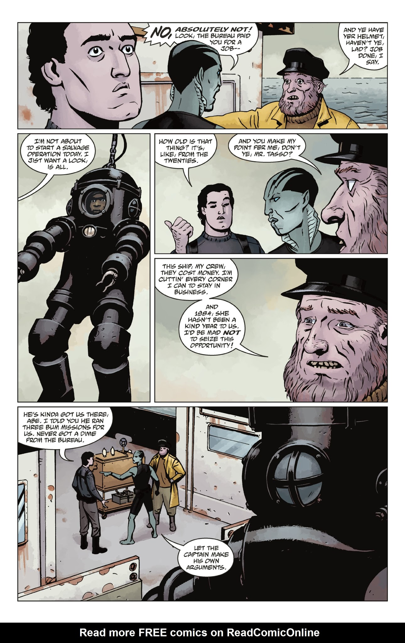 Read online Abe Sapien: The Devil Does Not Jest and Other Stories comic -  Issue # TPB - 54