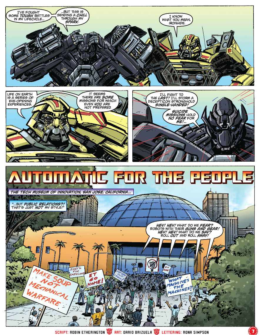 Read online Transformers: Dark of the Moon comic -  Issue #4 - 4